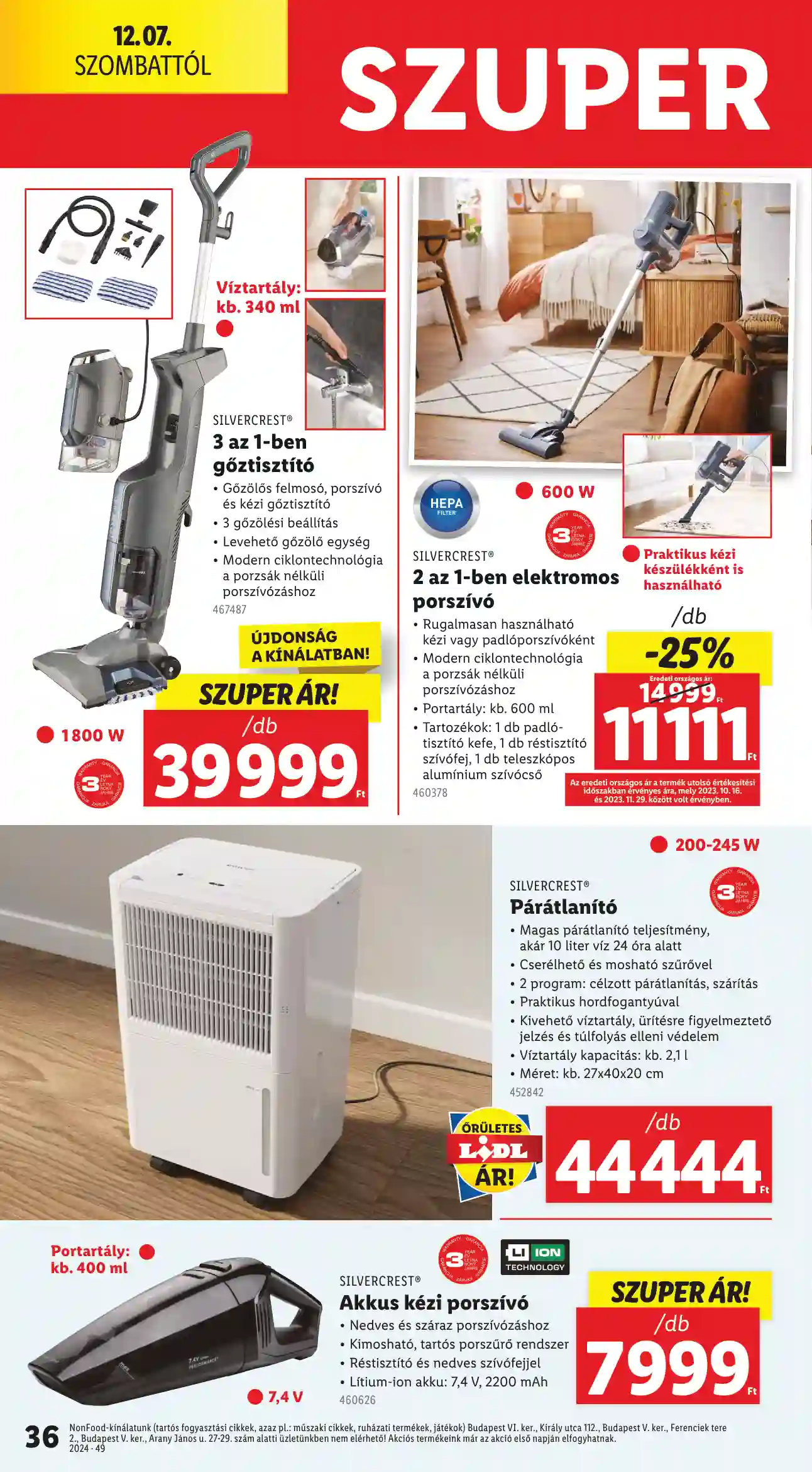 Lidl akciós újság 49. hét (Érvényes 12.05-től) (30 oldal)