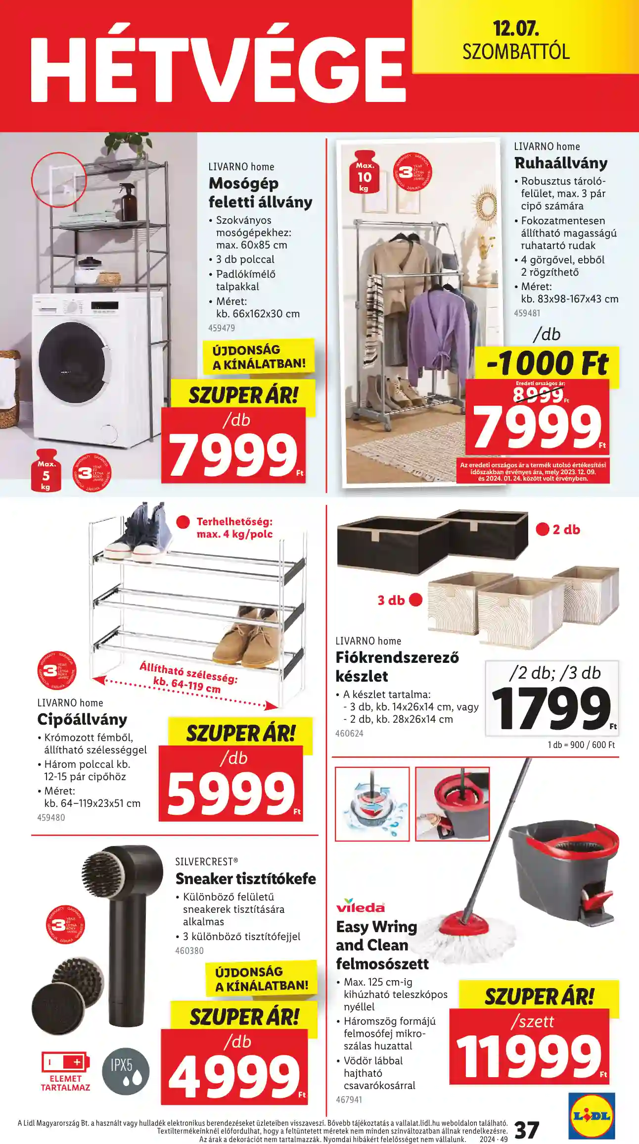 Lidl akciós újság 49. hét (Érvényes 12.05-től) (31 oldal)