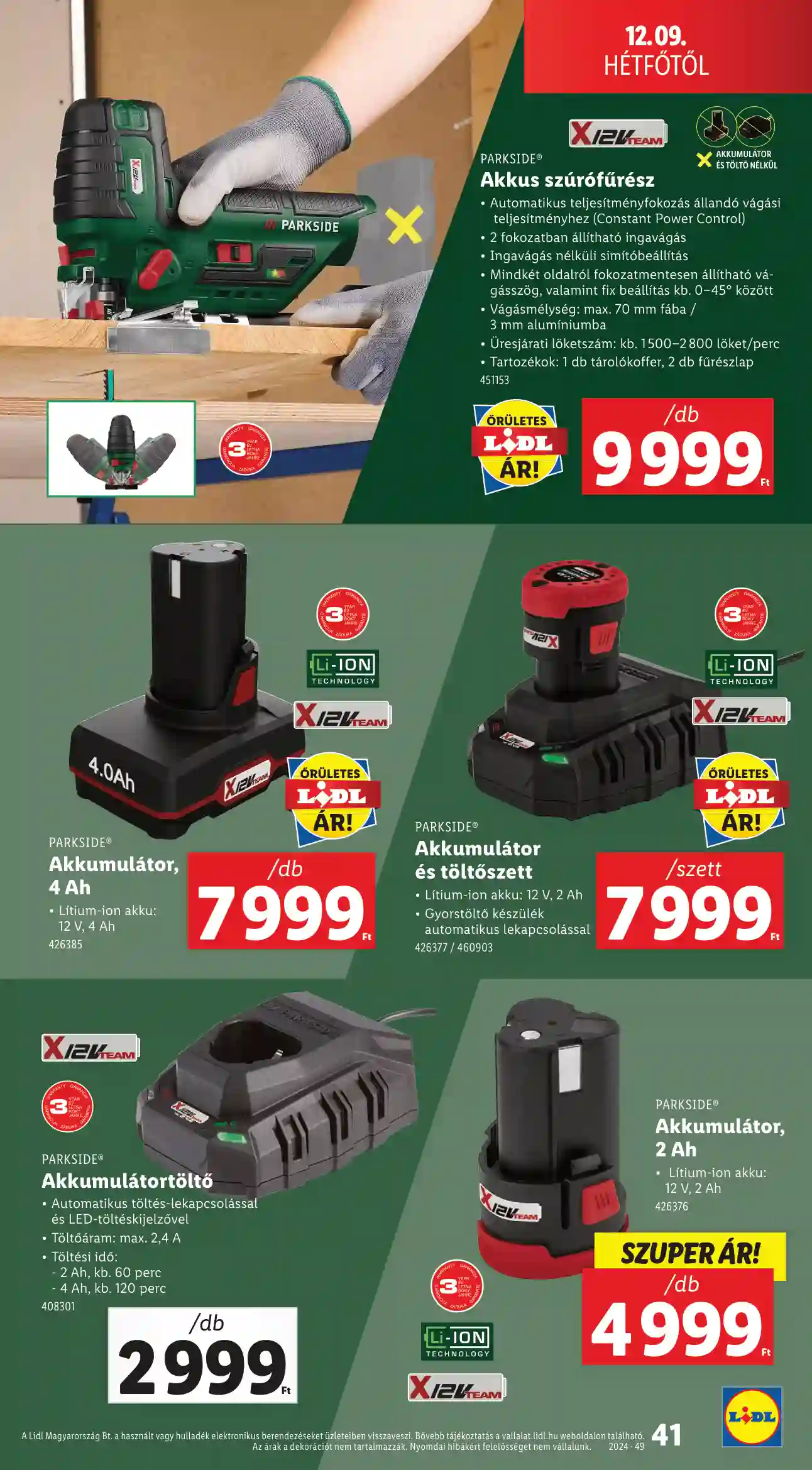 Lidl akciós újság 49. hét (Érvényes 12.05-től) (36 oldal)