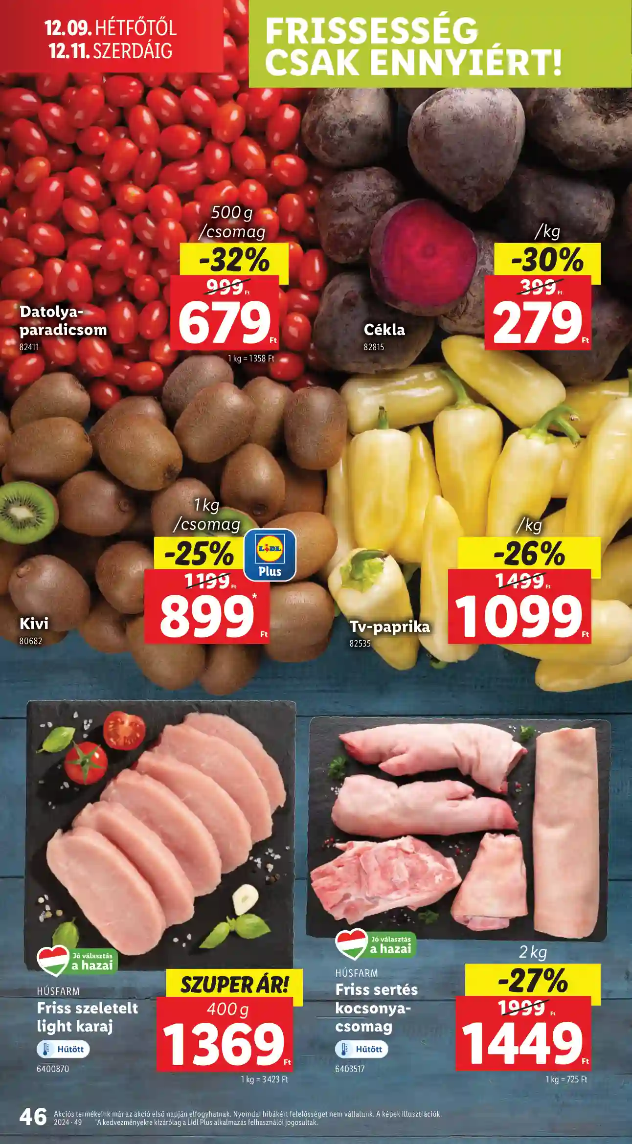 Lidl akciós újság 49. hét (Érvényes 12.05-től) (41 oldal)