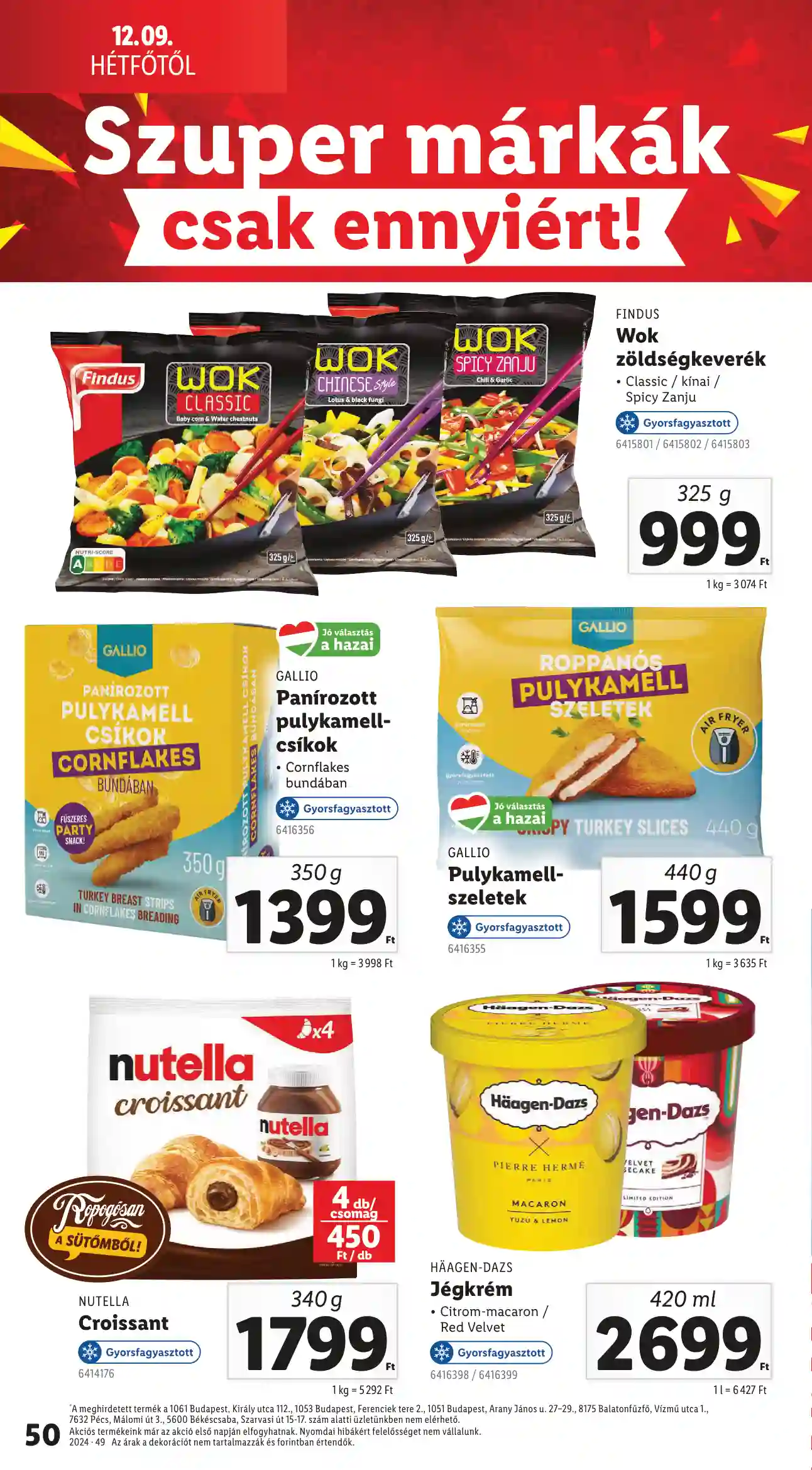 Lidl akciós újság 49. hét (Érvényes 12.05-től) (45 oldal)