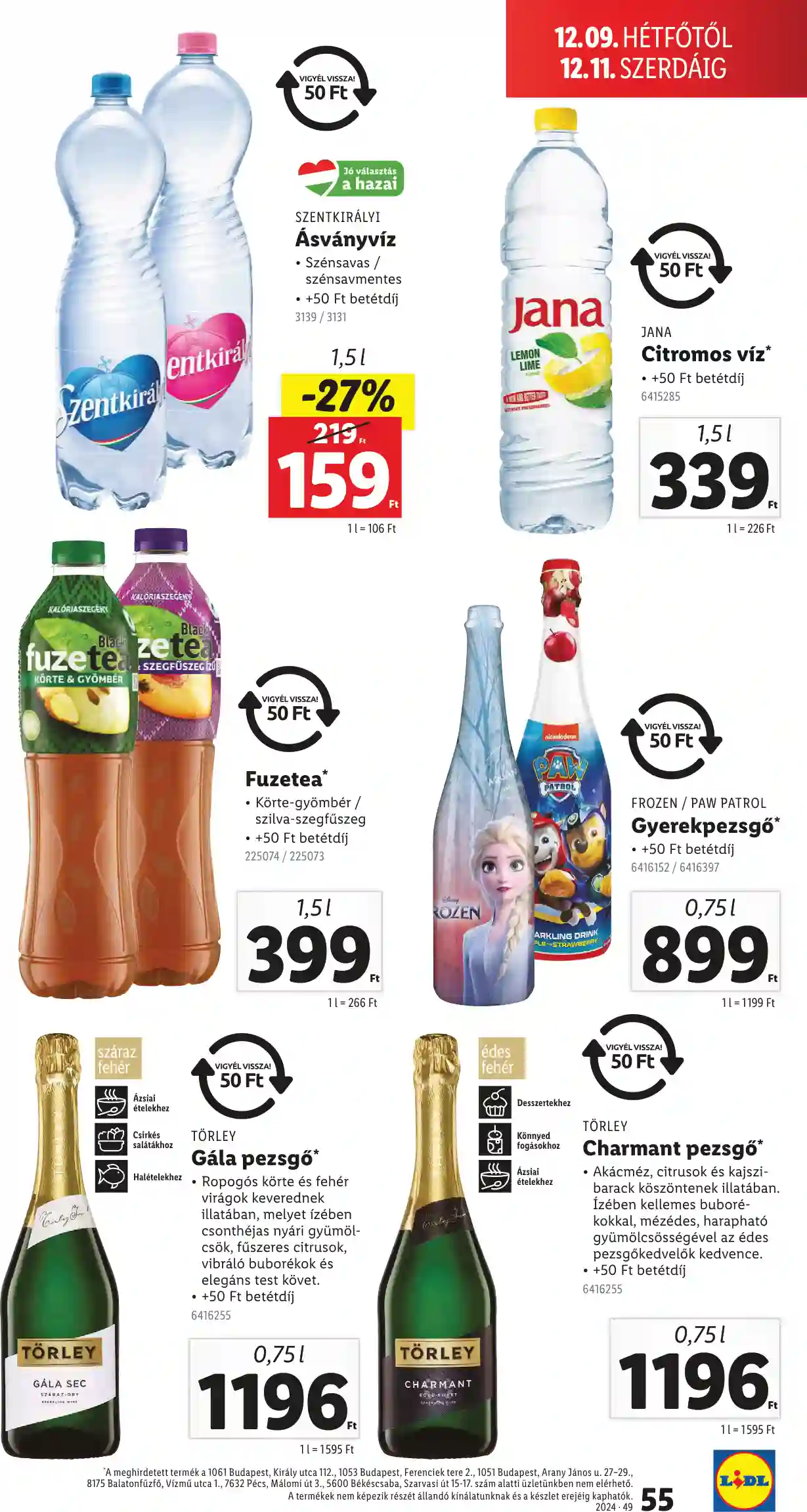 Lidl akciós újság 49. hét (Érvényes 12.05-től) (51 oldal)