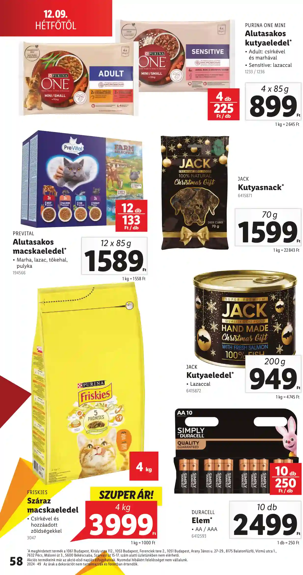 Lidl akciós újság 49. hét (Érvényes 12.05-től) (54 oldal)