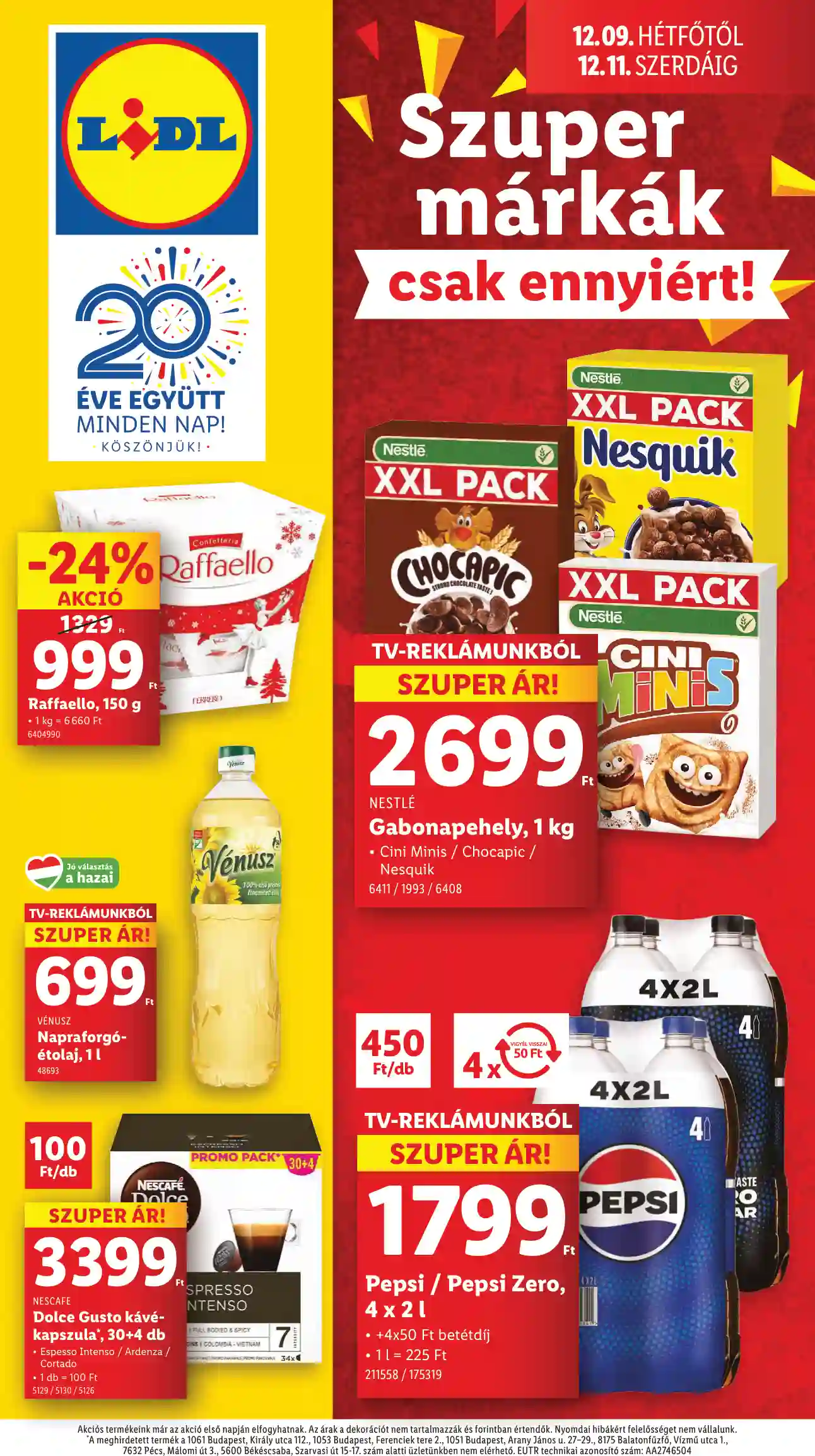 Lidl akciós újság 49. hét (Érvényes 12.05-től) (56 oldal)
