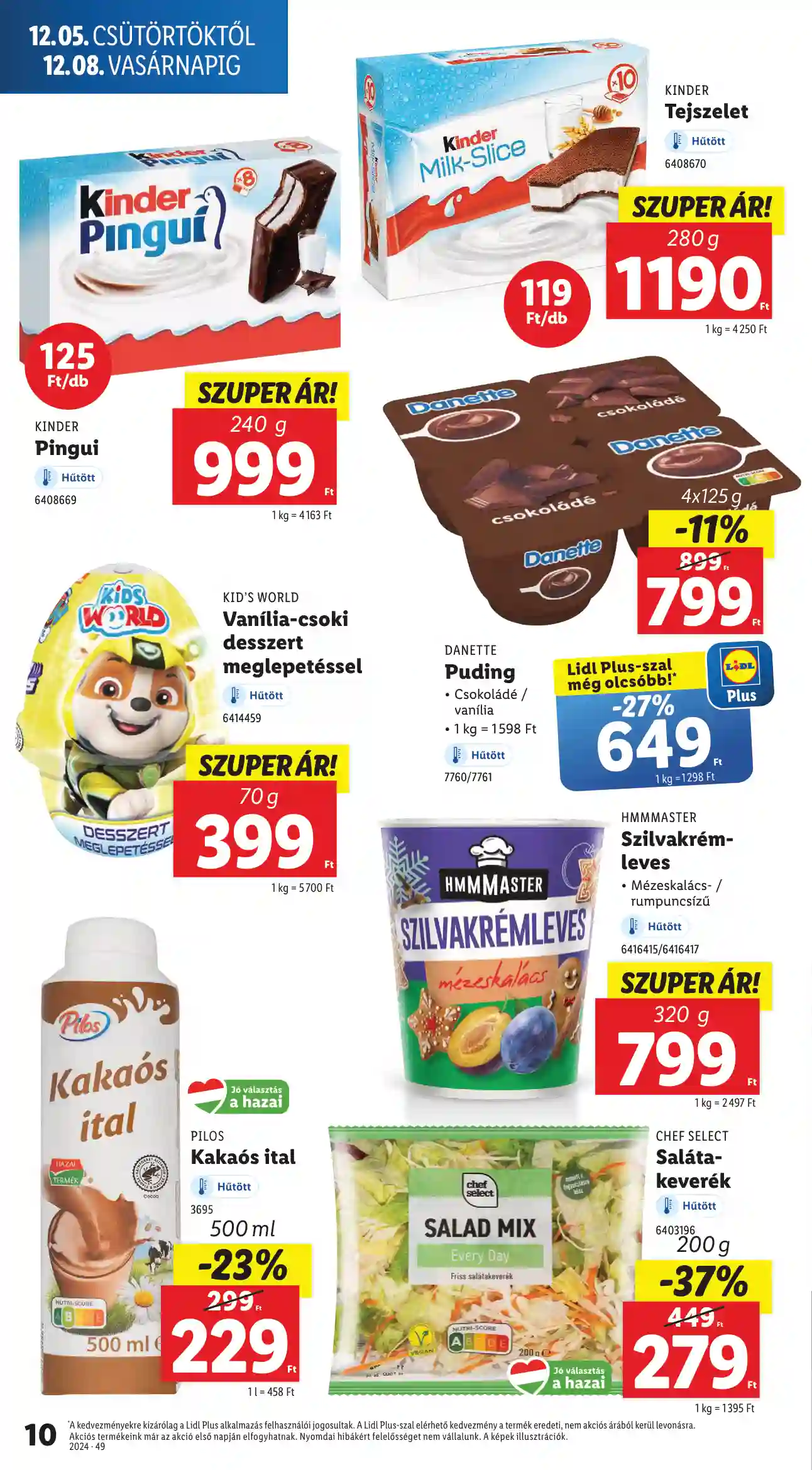 Lidl akciós újság 49. hét (Érvényes 12.05-től) (60 oldal)