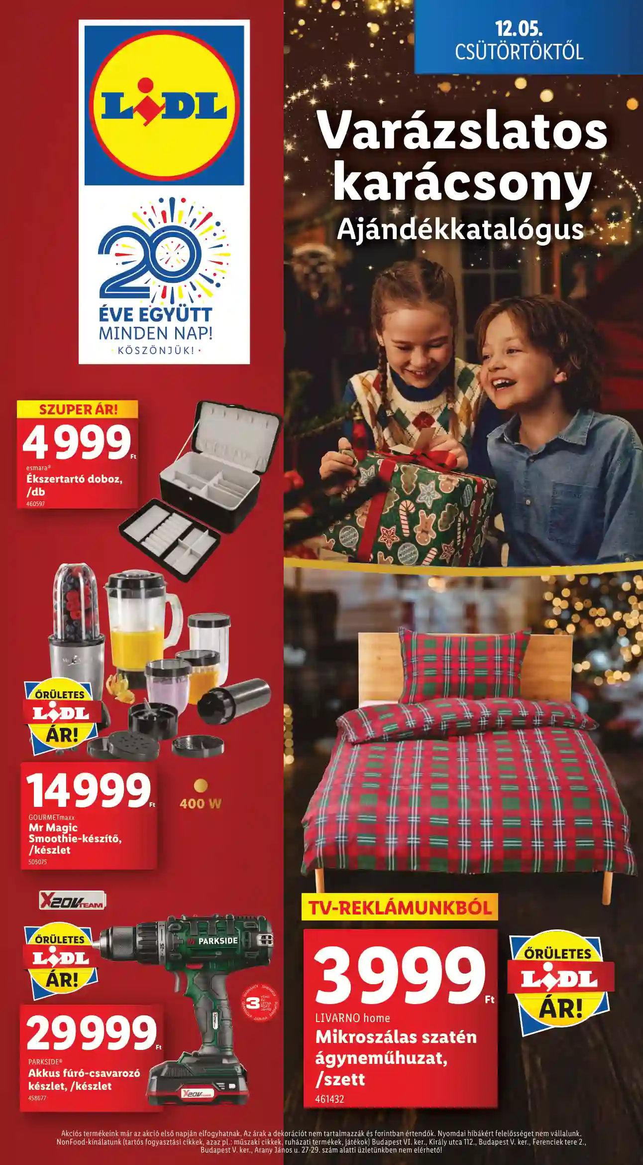 Lidl akciós újság 49. hét (Érvényes 12.05-től) (12 oldal)