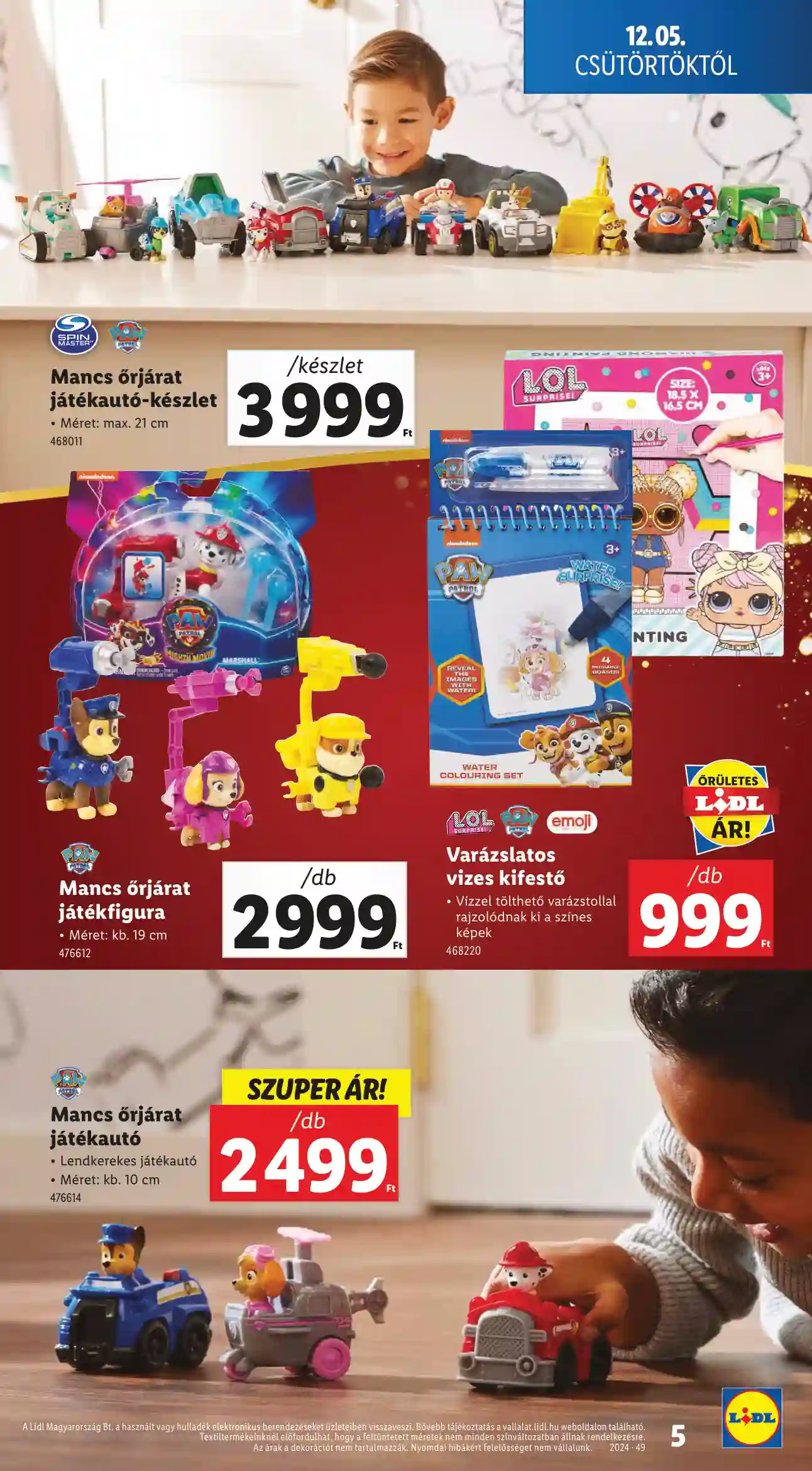 Lidl akciós újság 49. hét (Érvényes 12.05-től) (15 oldal)