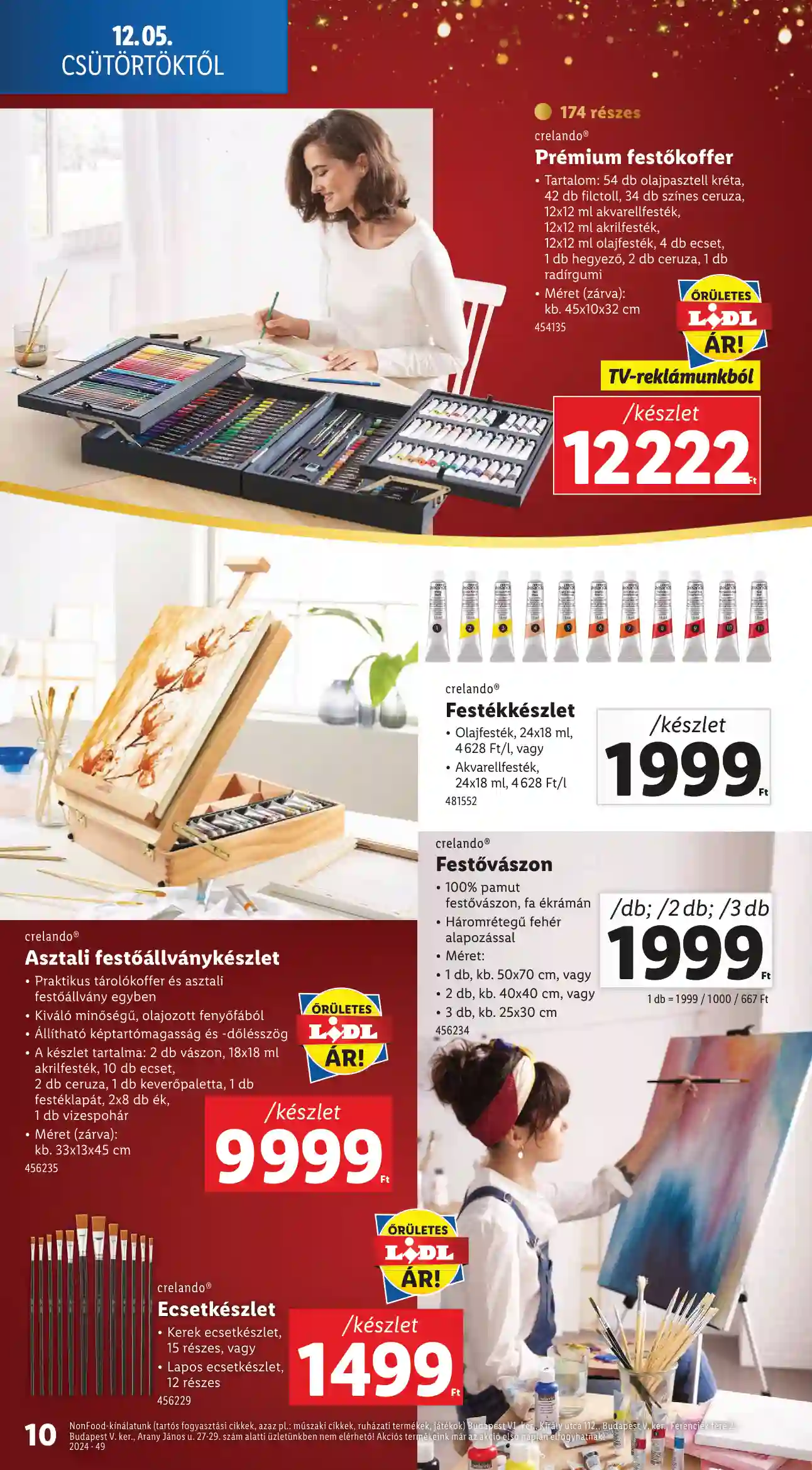 Lidl akciós újság 49. hét (Érvényes 12.05-től) (20 oldal)