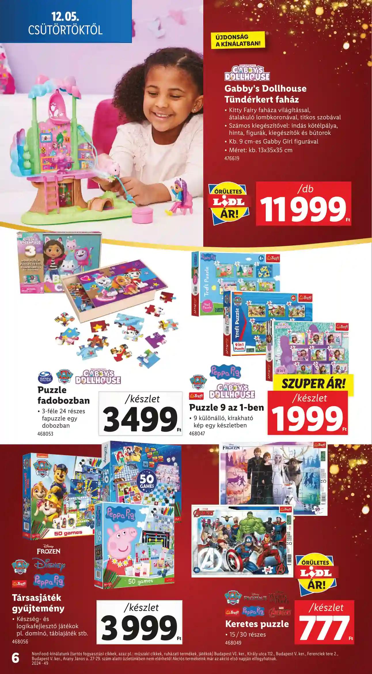 Lidl akciós újság 49. hét (Érvényes 12.05-től) (16 oldal)