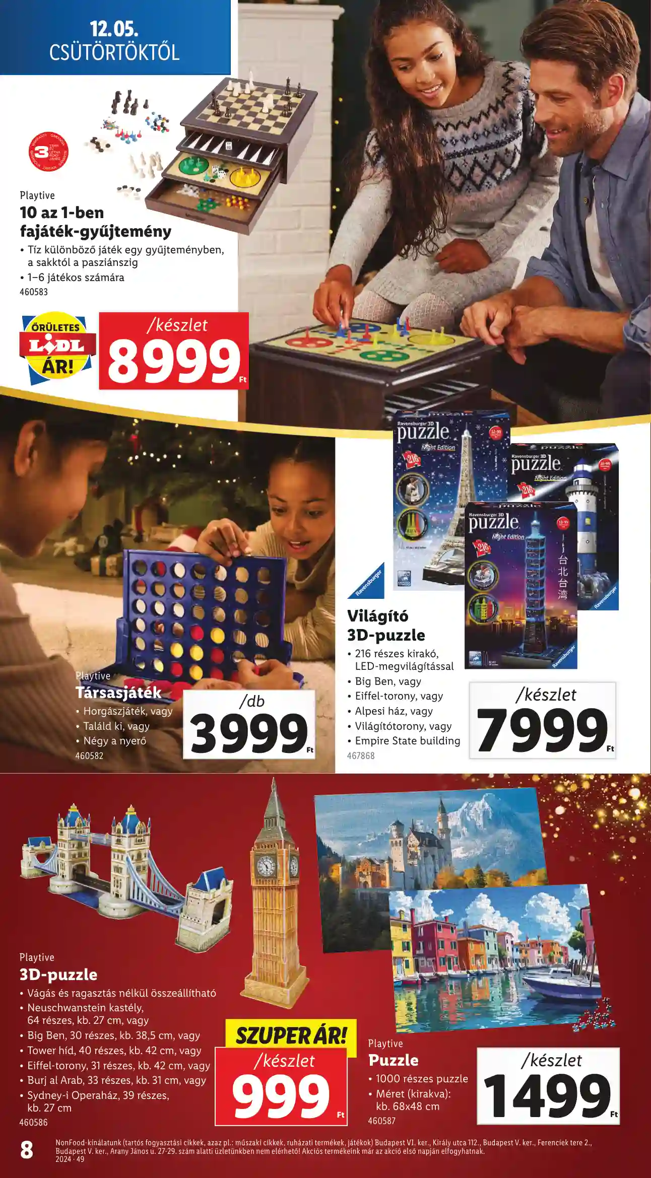 Lidl akciós újság 49. hét (Érvényes 12.05-től) (18 oldal)