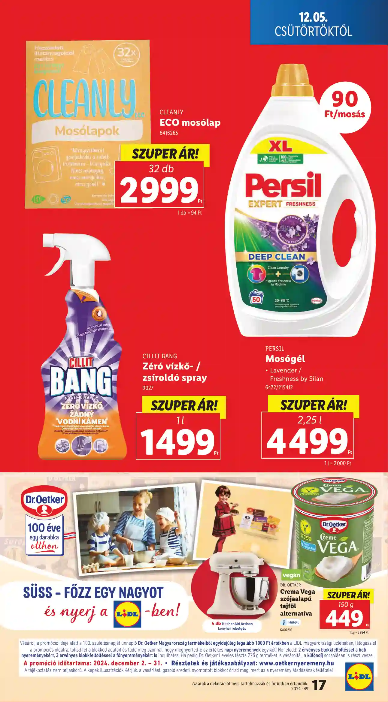Lidl akciós újság 49. hét (Érvényes 12.05-től) (9 oldal)