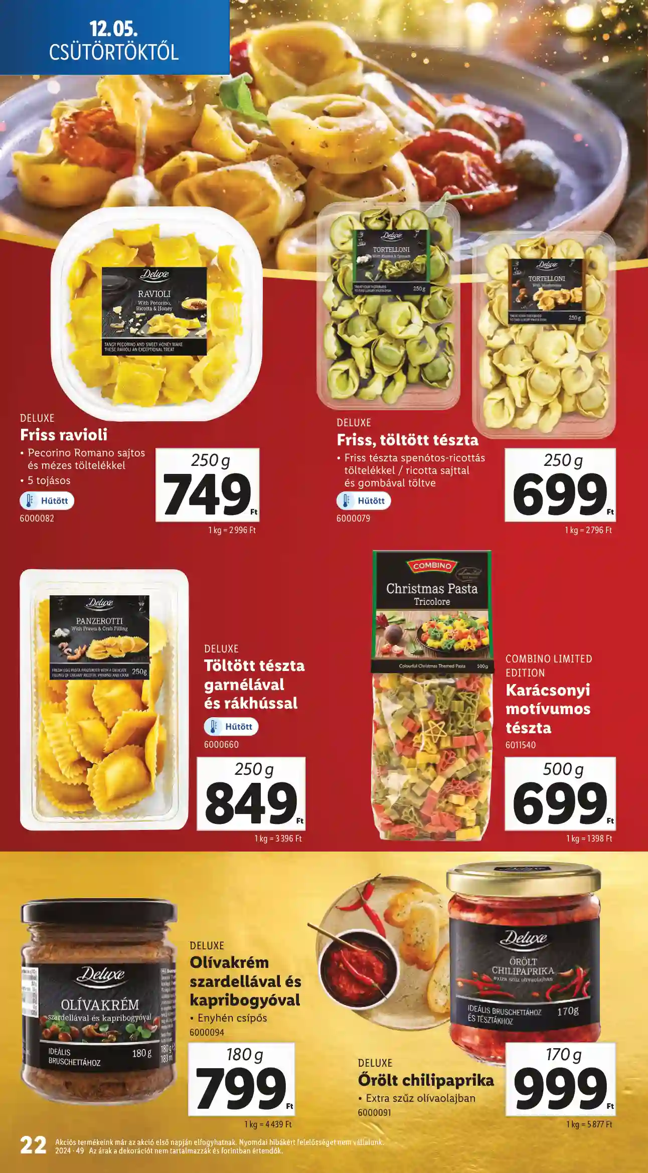 Lidl akciós újság 49. hét (Érvényes 12.05-től) (15 oldal)