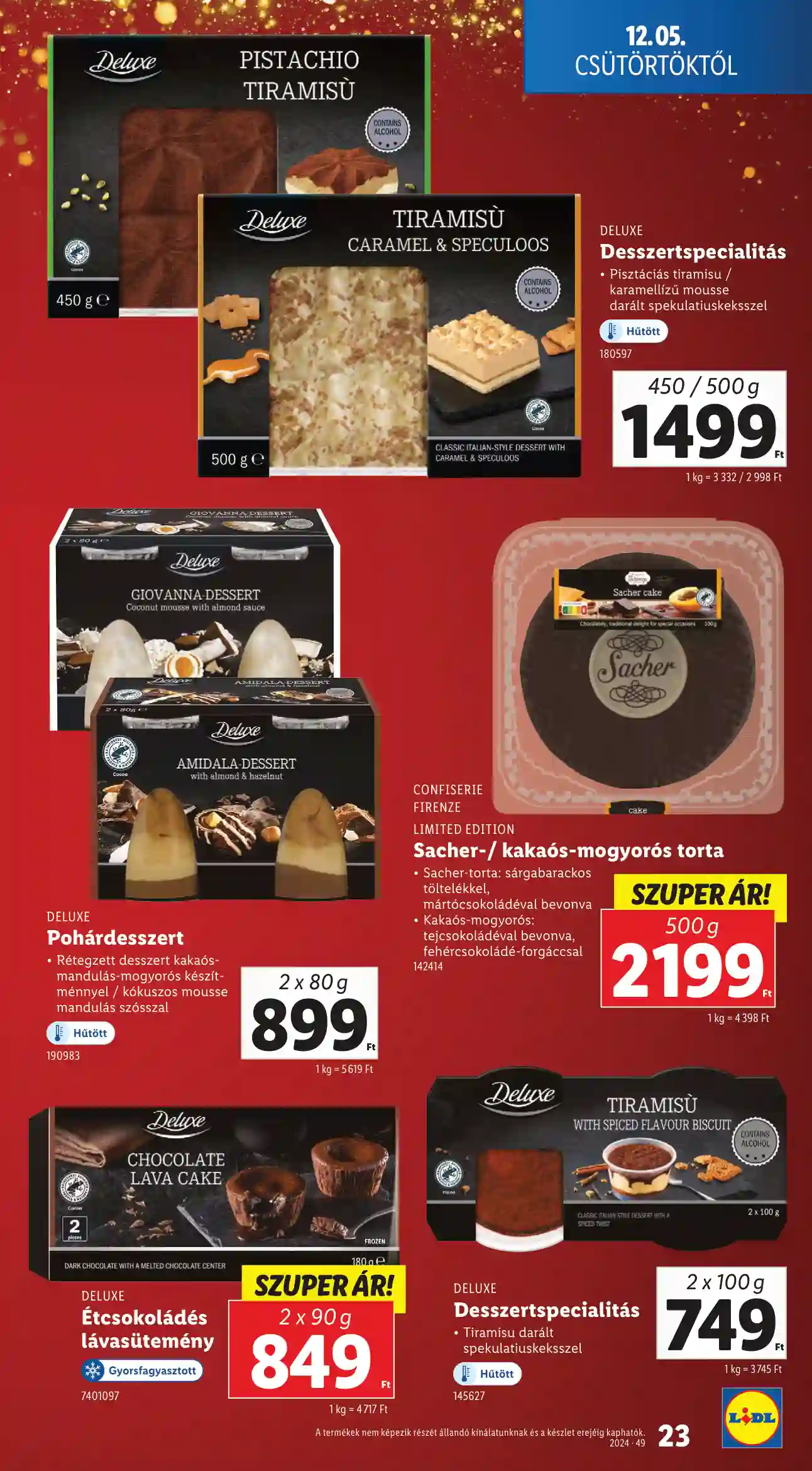 Lidl akciós újság 49. hét (Érvényes 12.05-től) (16 oldal)