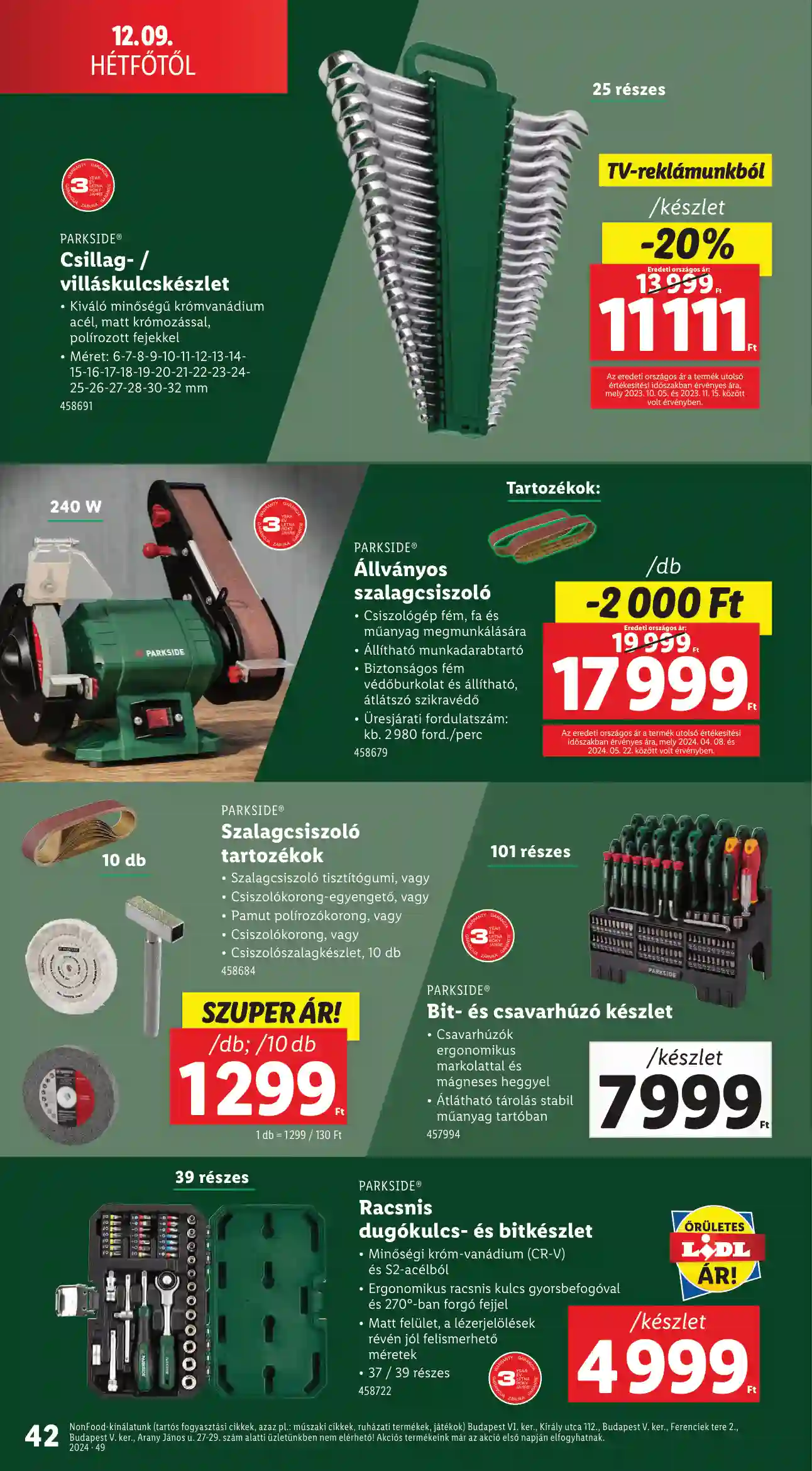 Lidl akciós újság 49. hét (Érvényes 12.05-től) (37 oldal)