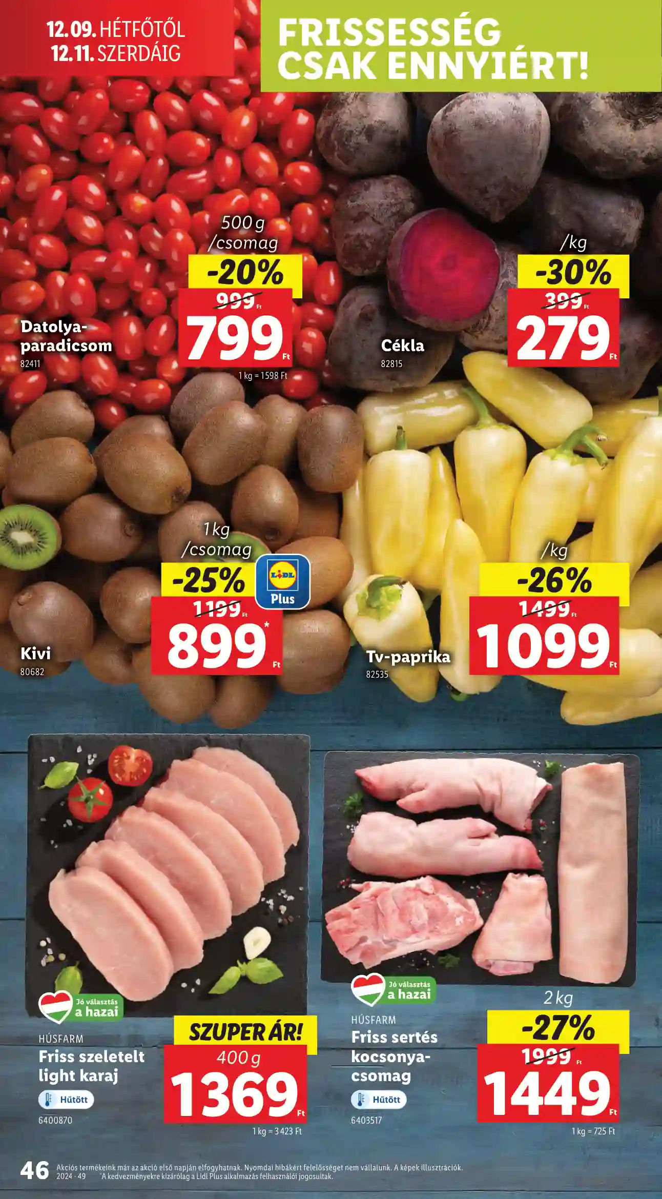 Lidl akciós újság 49. hét (Érvényes 12.05-től) (41 oldal)