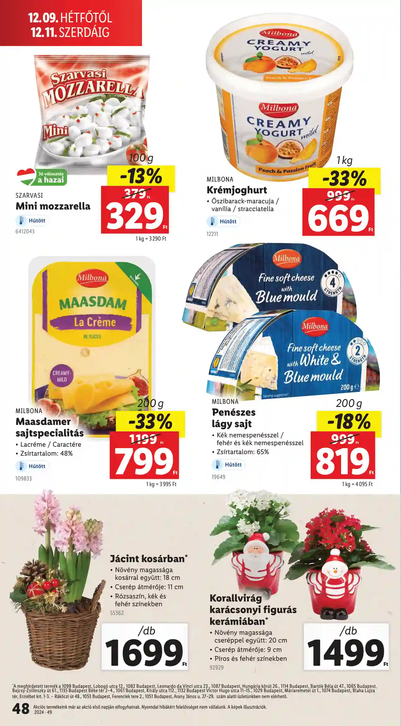 Lidl akciós újság 49. hét (Érvényes 12.05-től) (43 oldal)