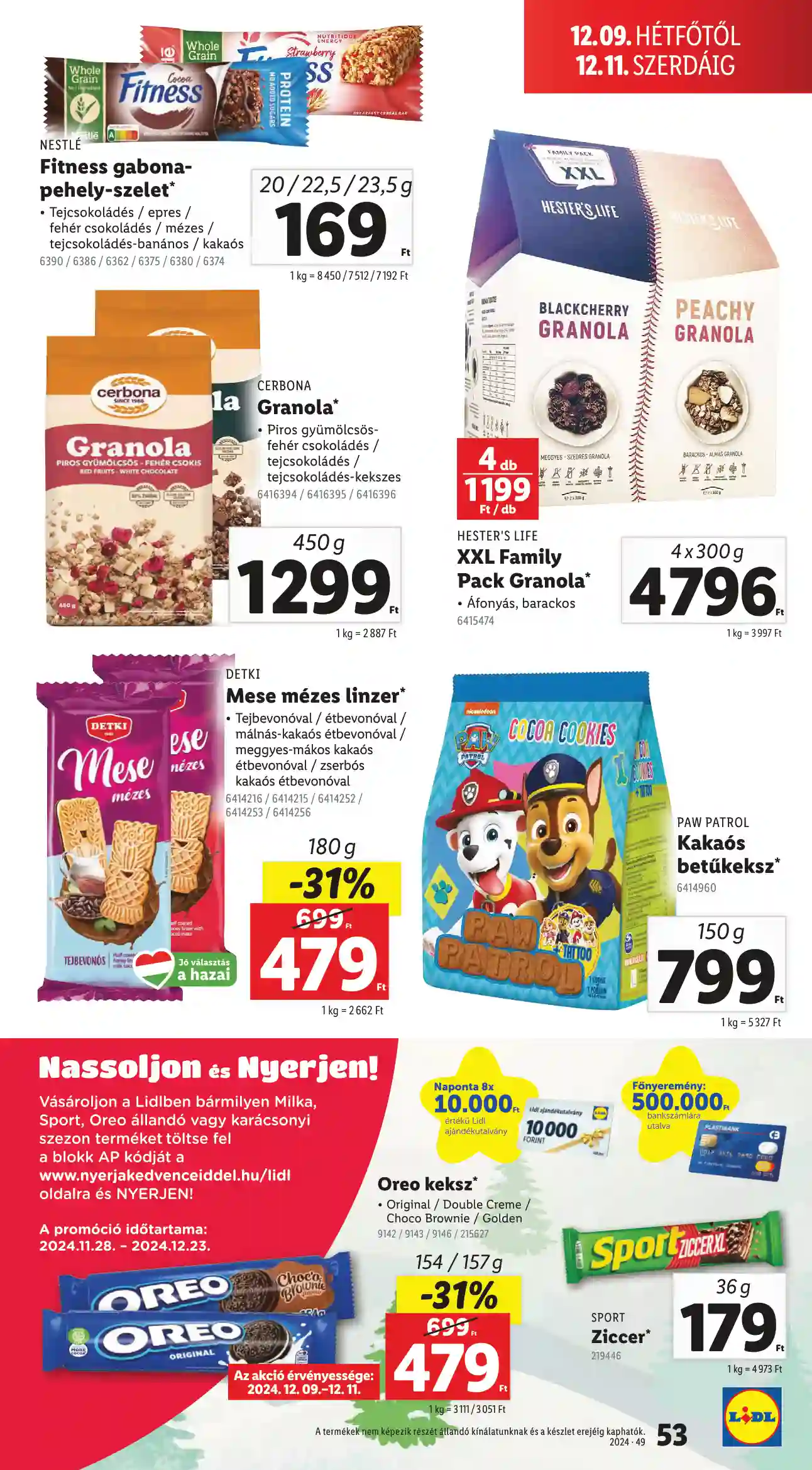 Lidl akciós újság 49. hét (Érvényes 12.05-től) (49 oldal)