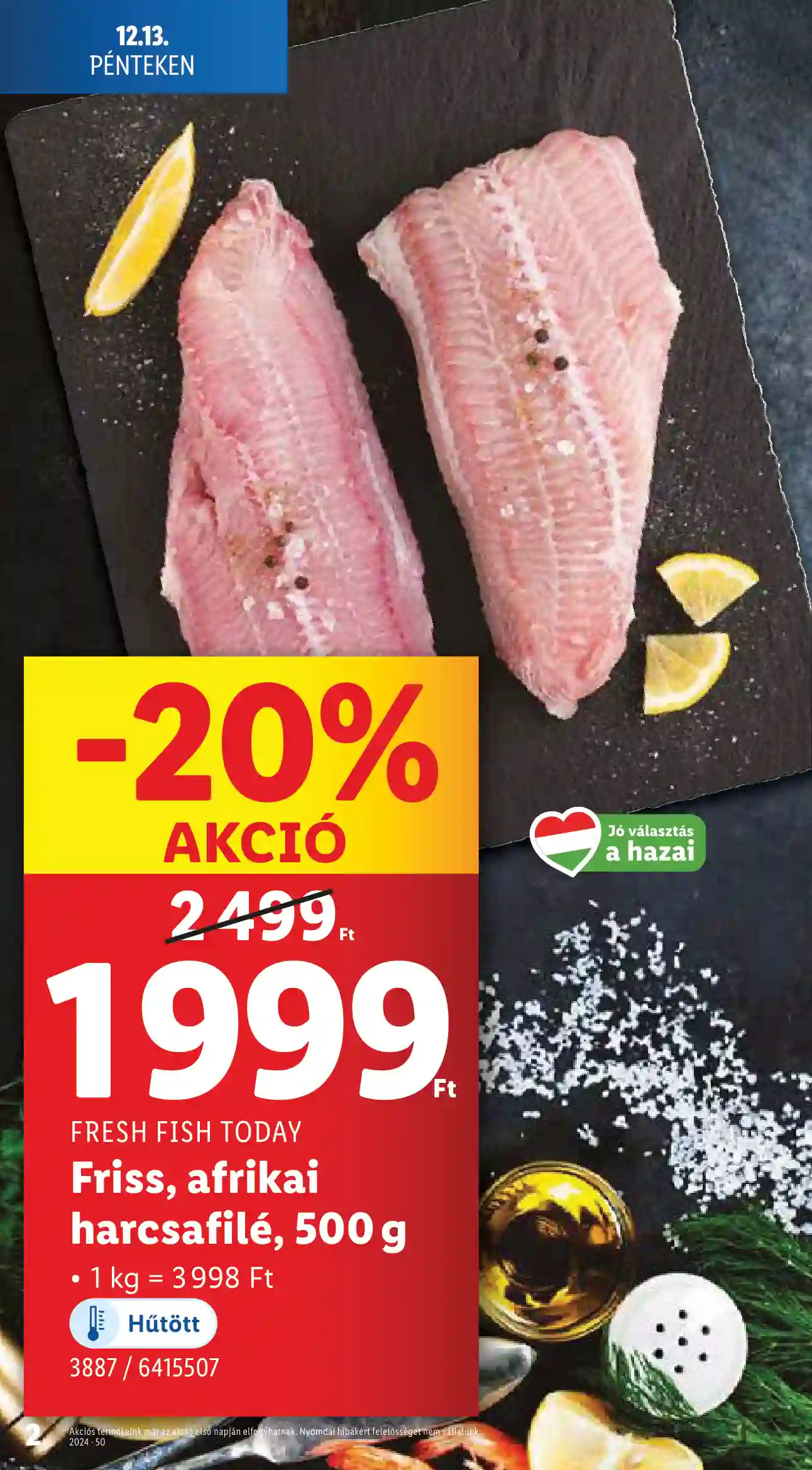 Lidl akciós újság 50. hét (Érvényes 12.12-től) (2 oldal)