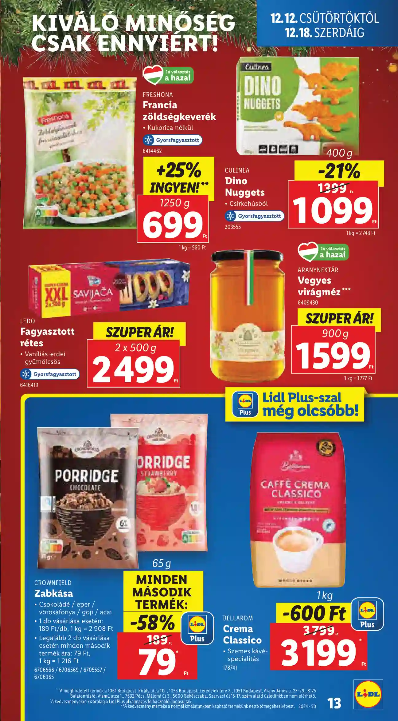Lidl akciós újság 50. hét (Érvényes 12.12-től) (5 oldal)