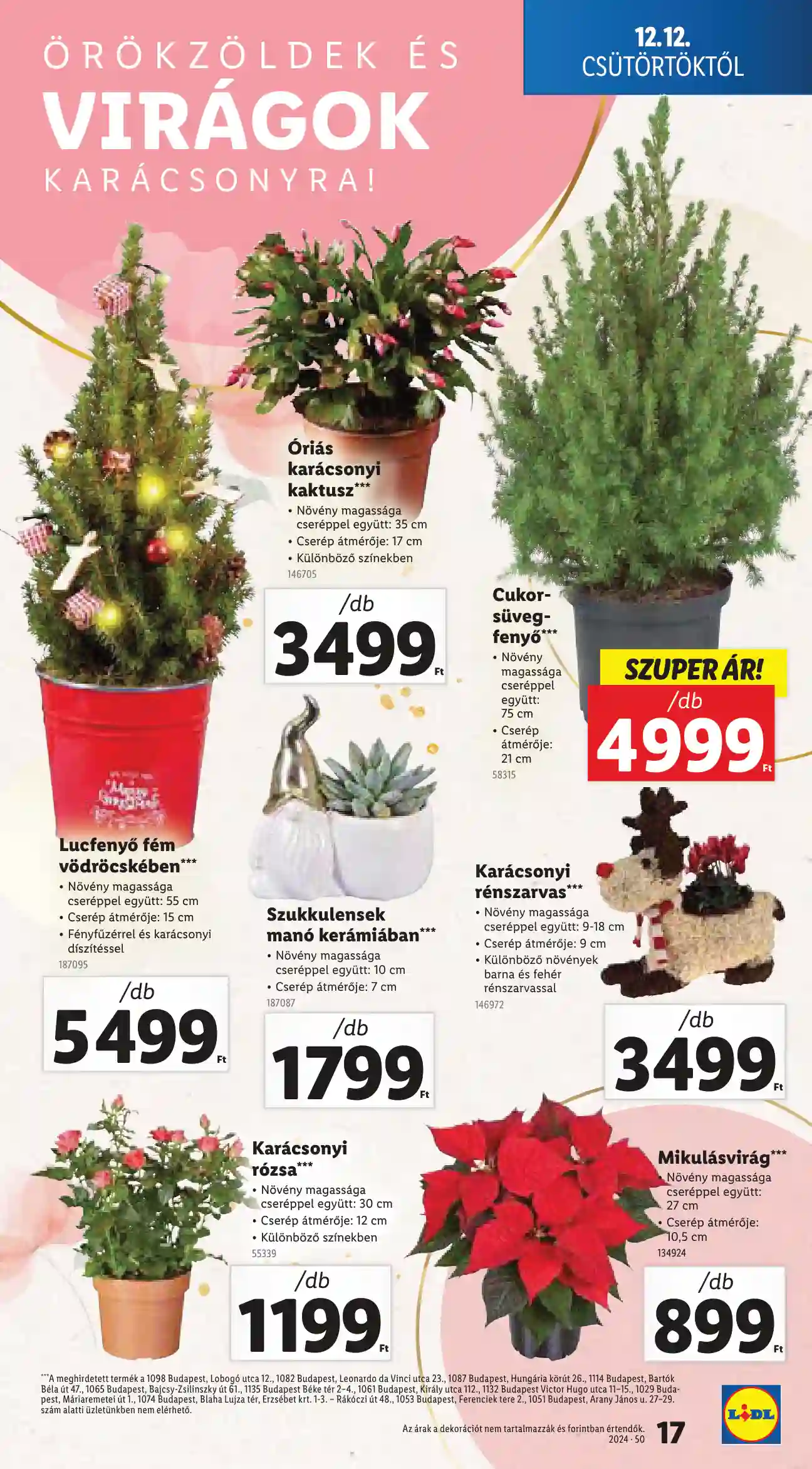 Lidl akciós újság 50. hét (Érvényes 12.12-től) (9 oldal)