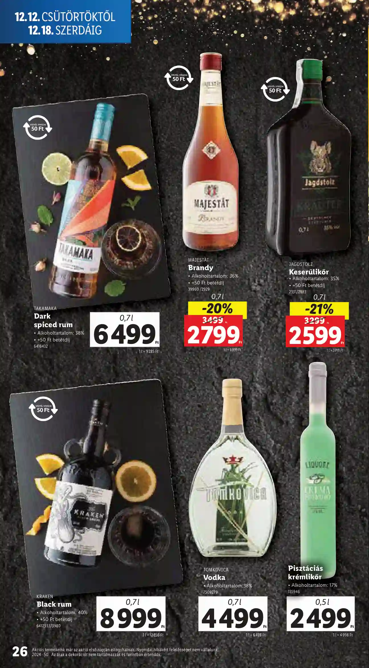 Lidl akciós újság 50. hét (Érvényes 12.12-től) (19 oldal)