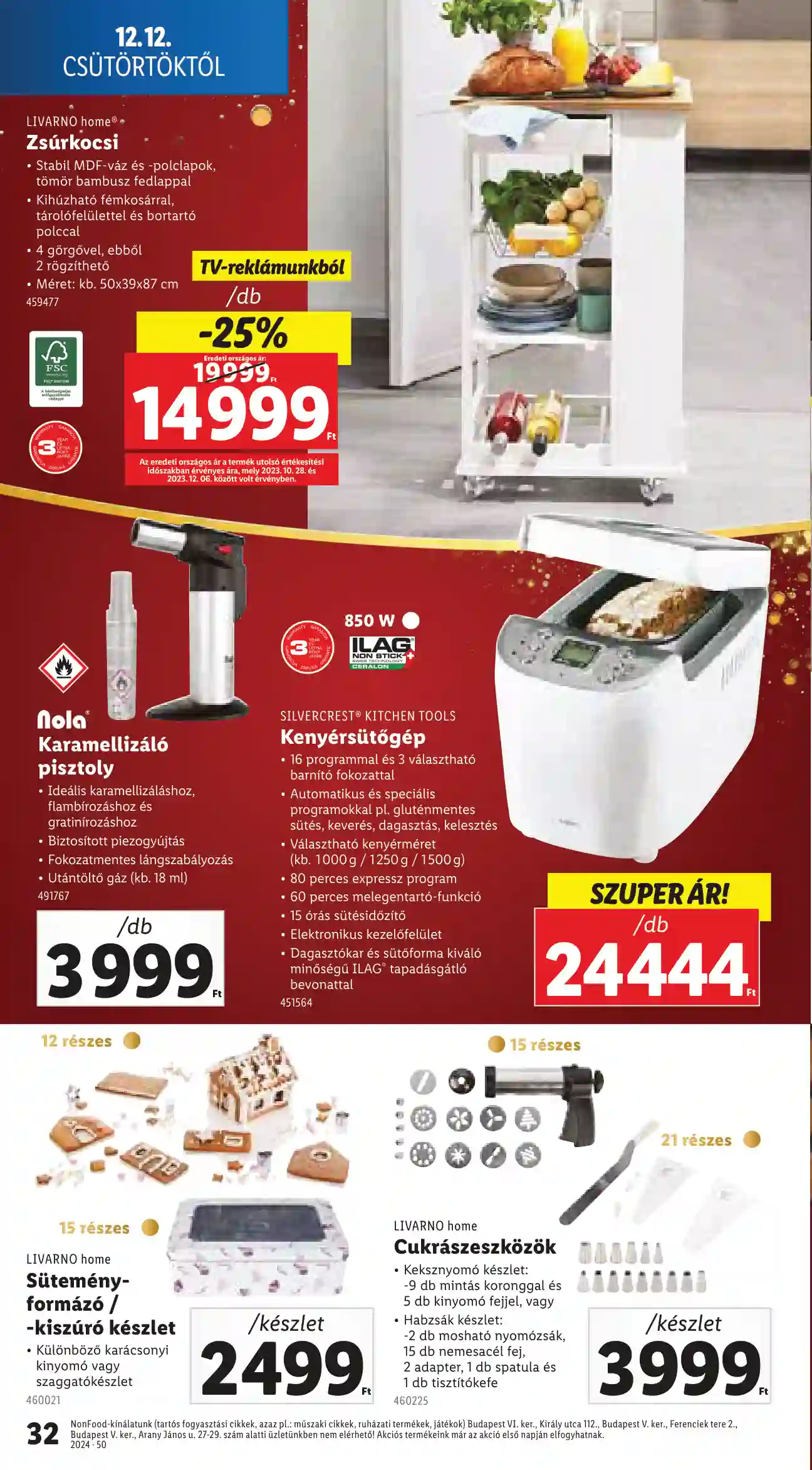 Lidl akciós újság 50. hét (Érvényes 12.12-től) (26 oldal)