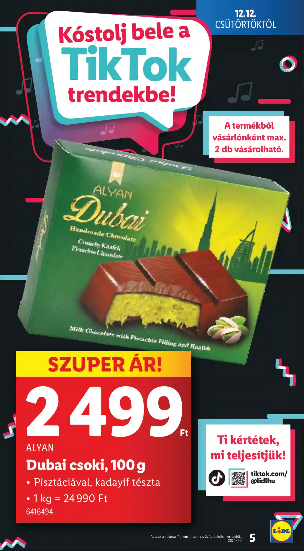 Lidl akciós újság 50. hét (Érvényes 12.12-től) (35 oldal)