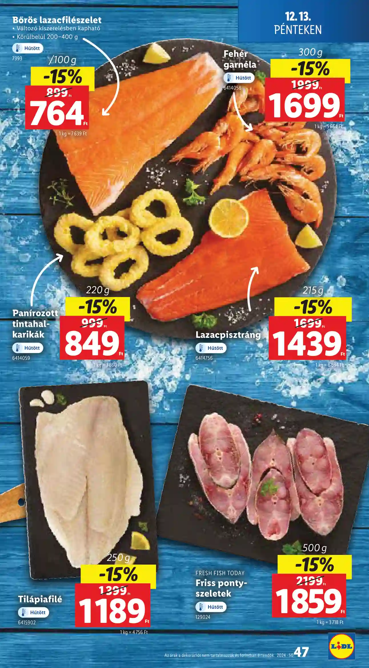 Lidl akciós újság 50. hét (Érvényes 12.12-től) (42 oldal)