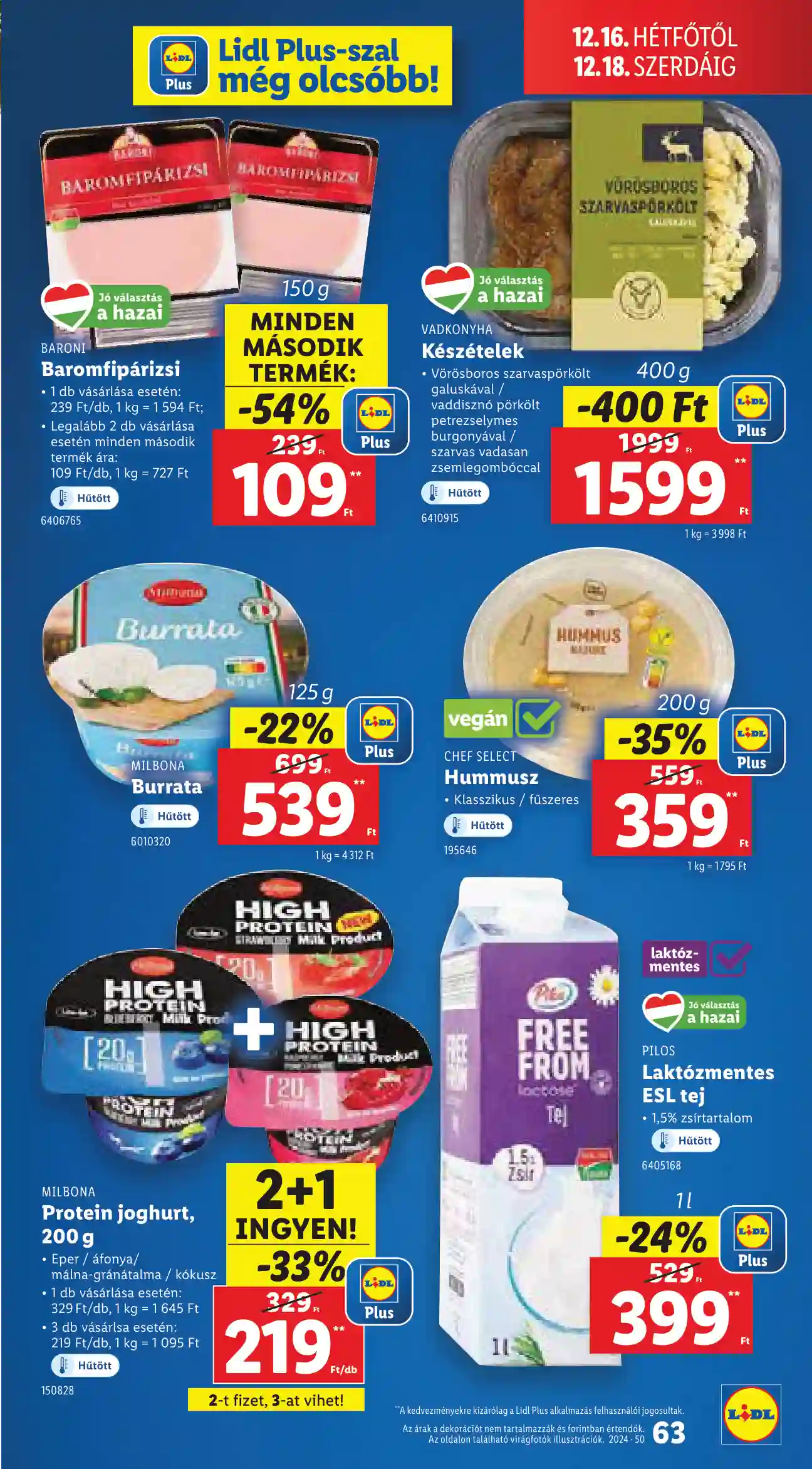 Lidl akciós újság 50. hét (Érvényes 12.12-től) (60 oldal)