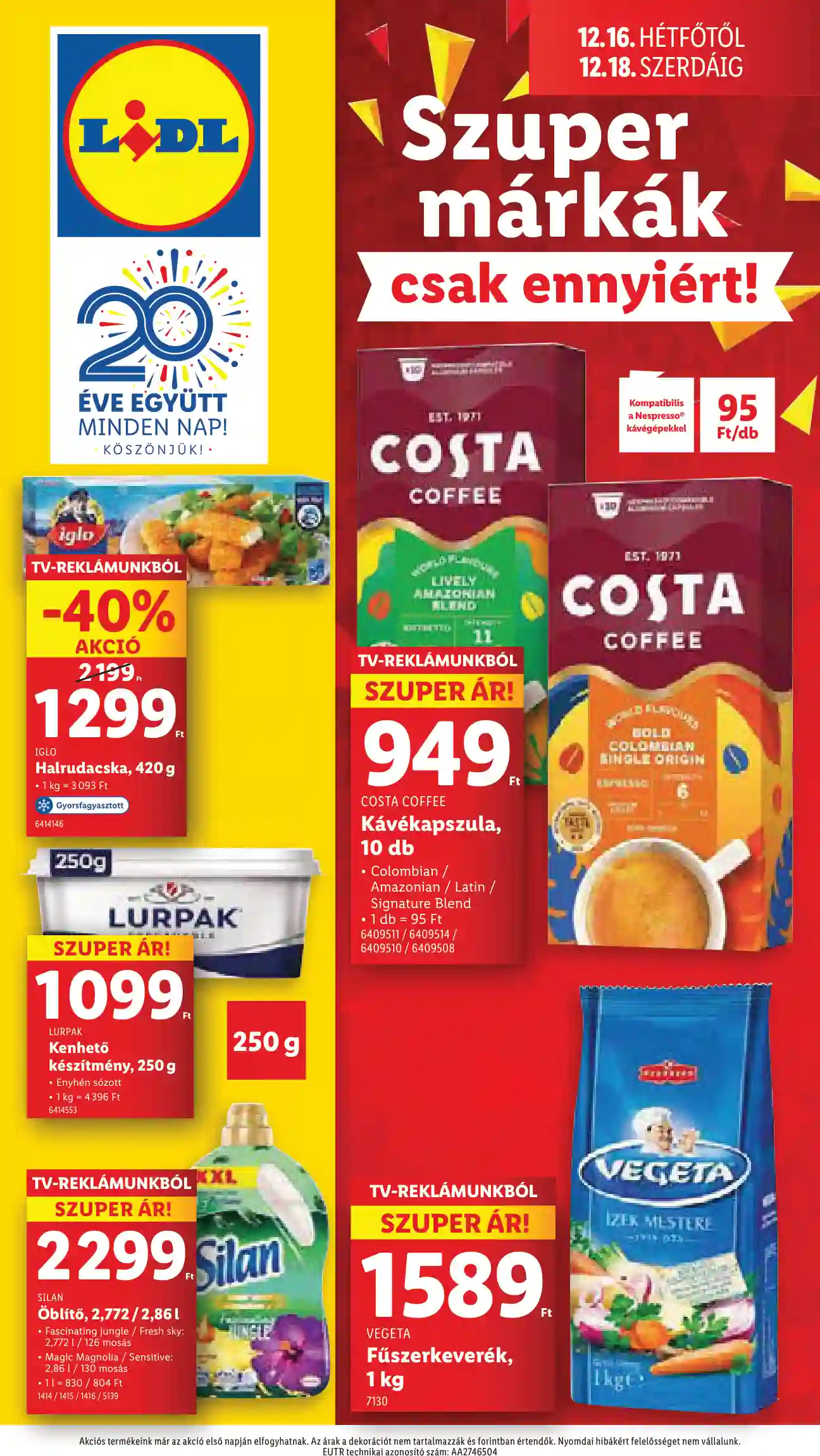 Lidl akciós újság 50. hét (Érvényes 12.12-től) (76 oldal)