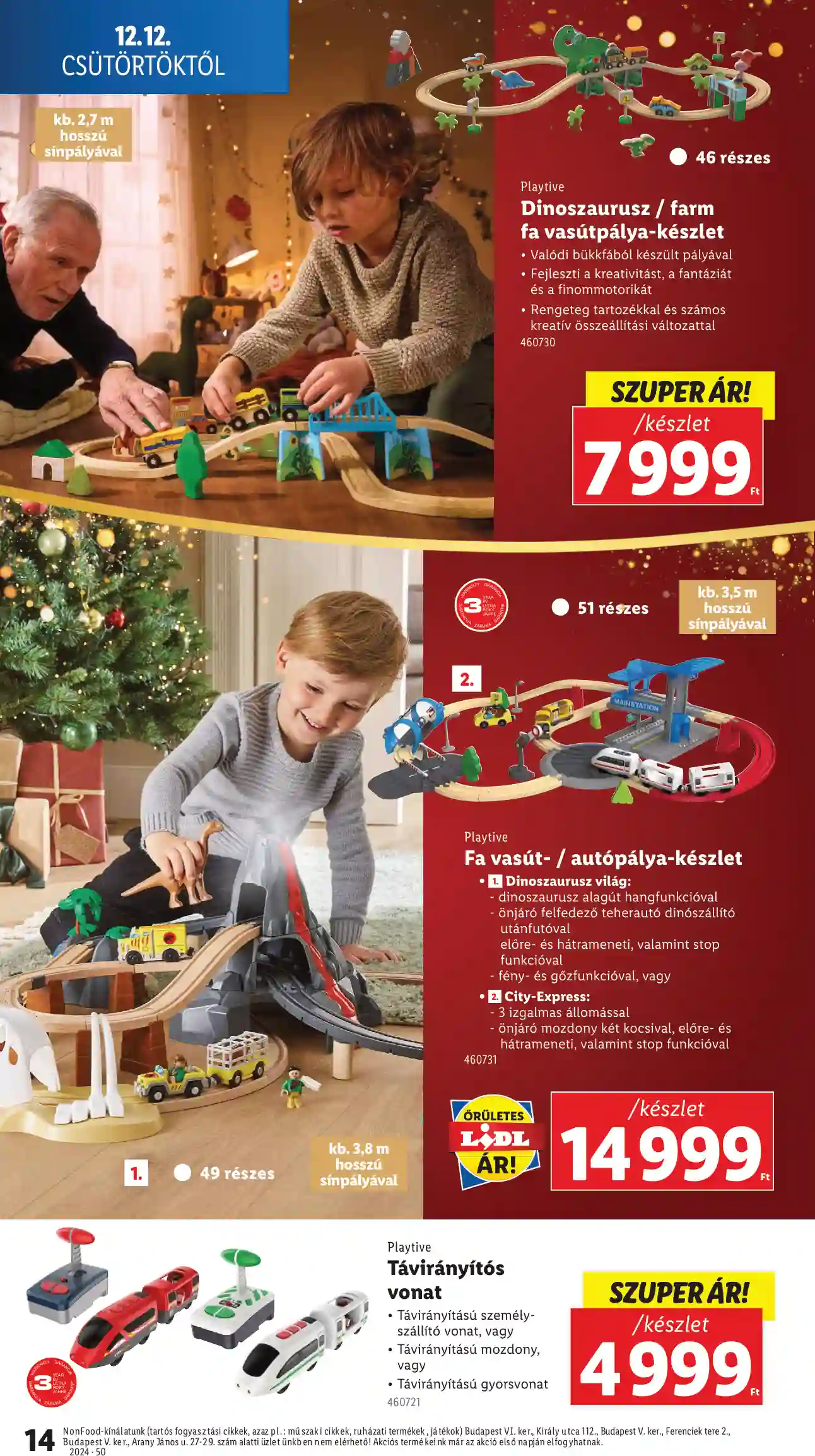 Lidl akciós újság 50. hét (Érvényes 12.12-től) (6 oldal)