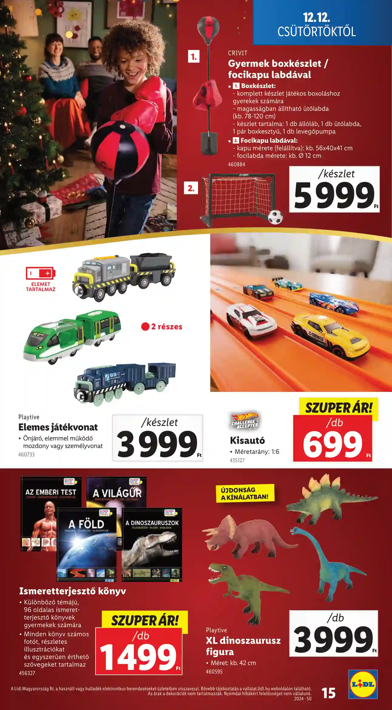 Lidl akciós újság 50. hét (Érvényes 12.12-től) (7 oldal)