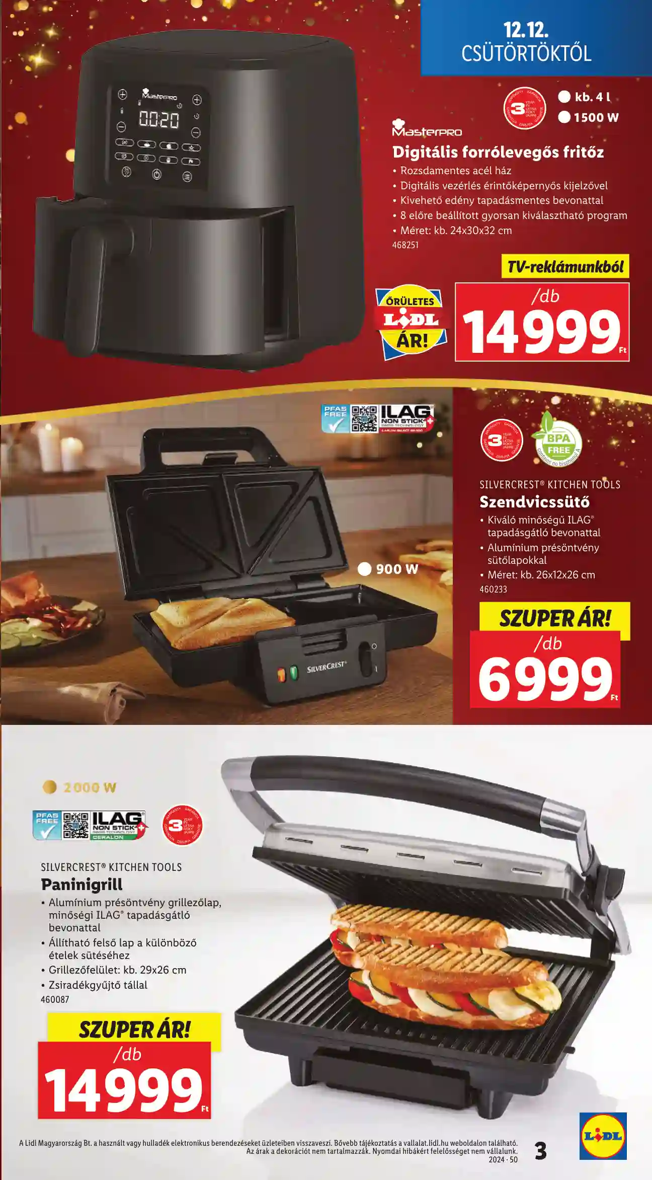 Lidl akciós újság 50. hét (Érvényes 12.12-től) (13 oldal)