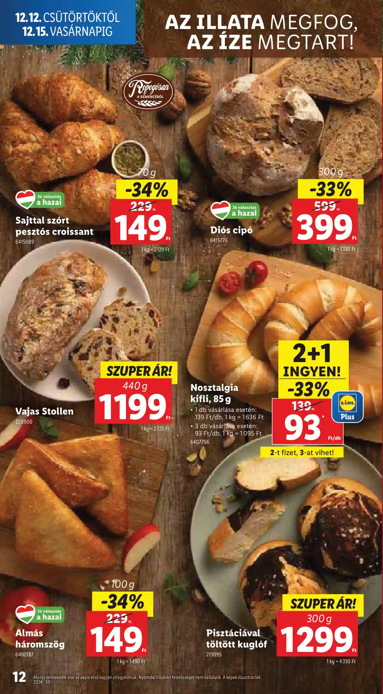 Lidl akciós újság 50. hét (Érvényes 12.12-től) (4 oldal)
