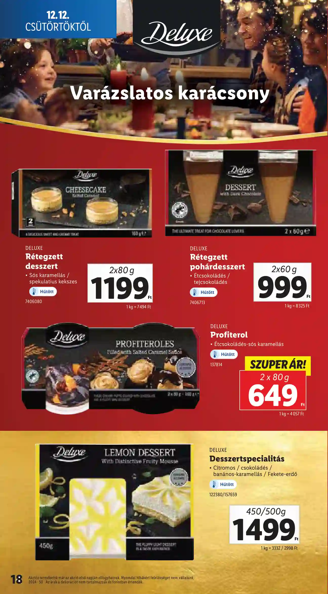 Lidl akciós újság 50. hét (Érvényes 12.12-től) (10 oldal)