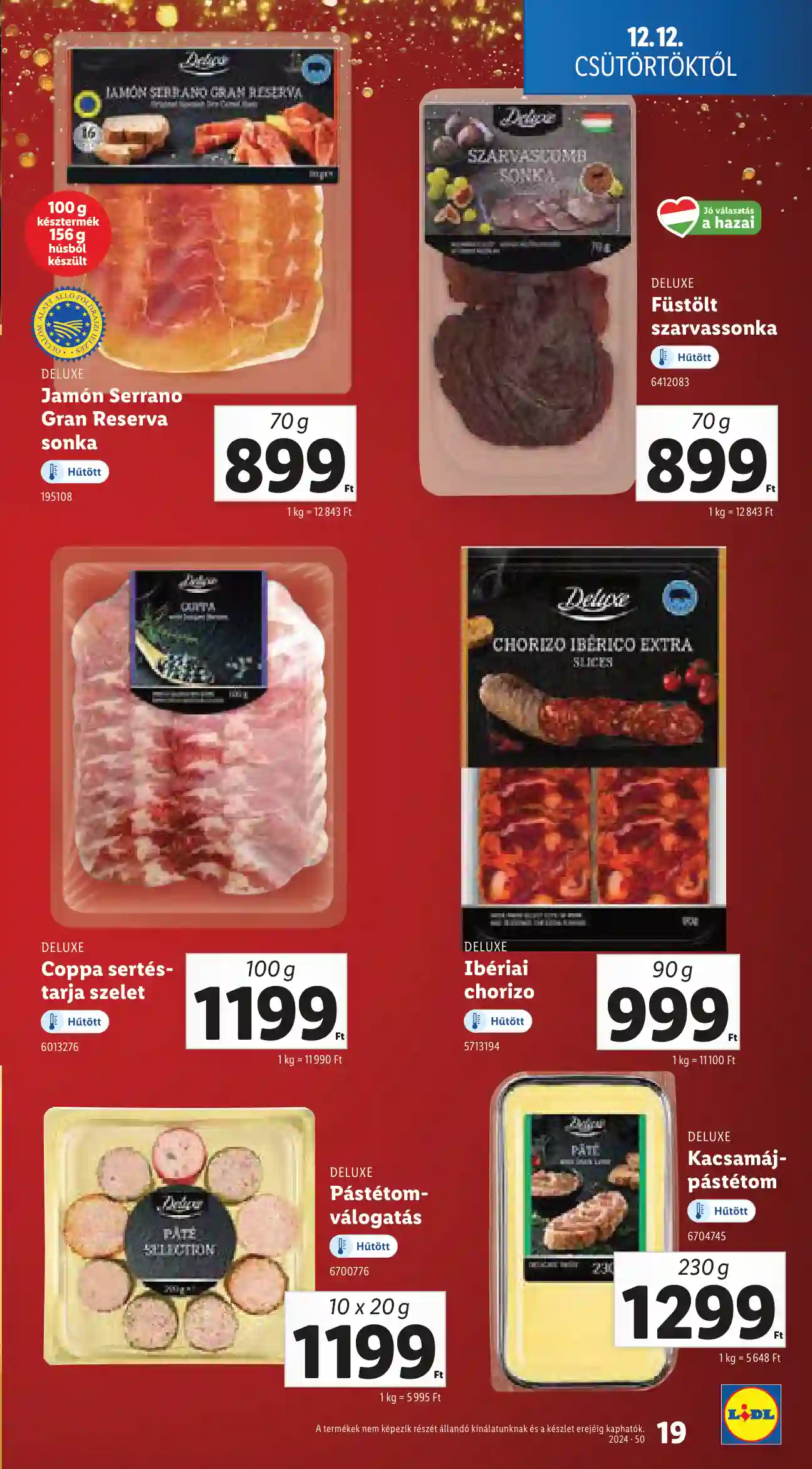 Lidl akciós újság 50. hét (Érvényes 12.12-től) (11 oldal)