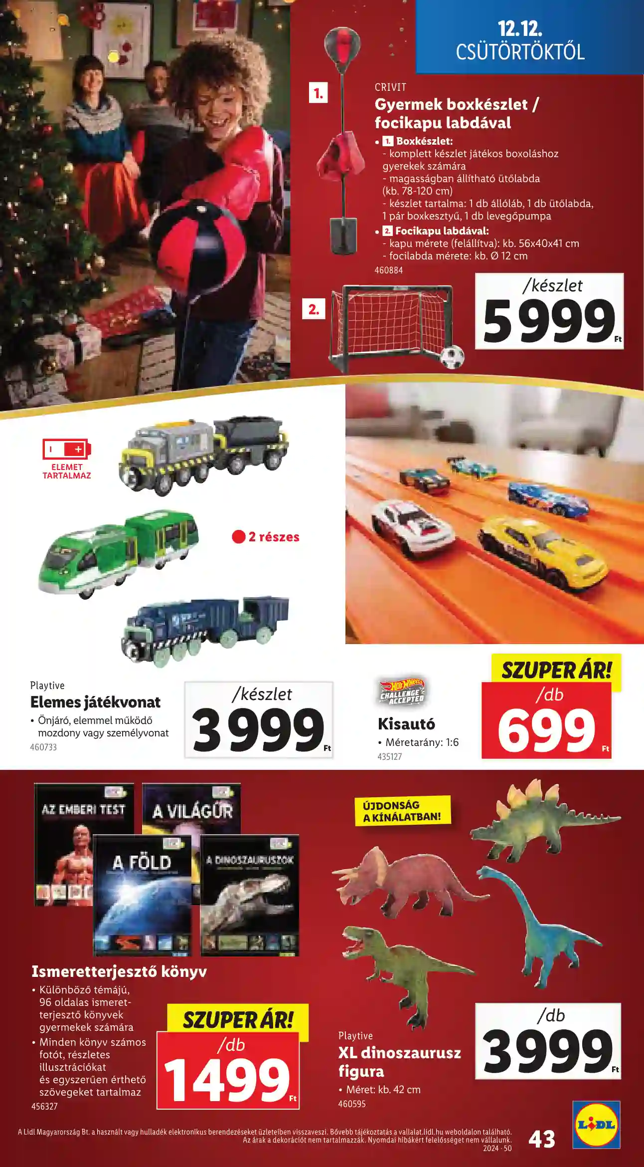 Lidl akciós újság 50. hét (Érvényes 12.12-től) (38 oldal)