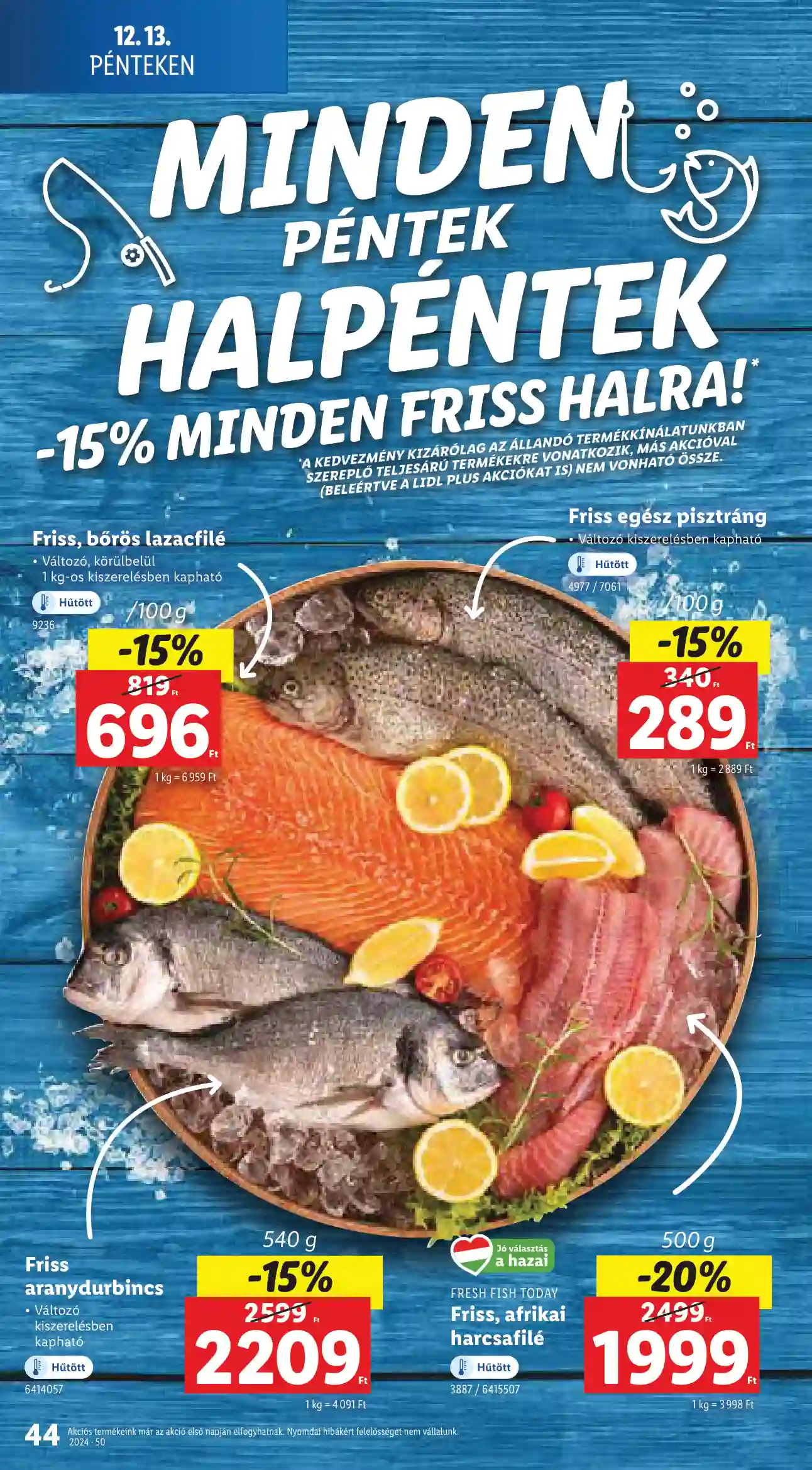 Lidl akciós újság 50. hét (Érvényes 12.12-től) (39 oldal)