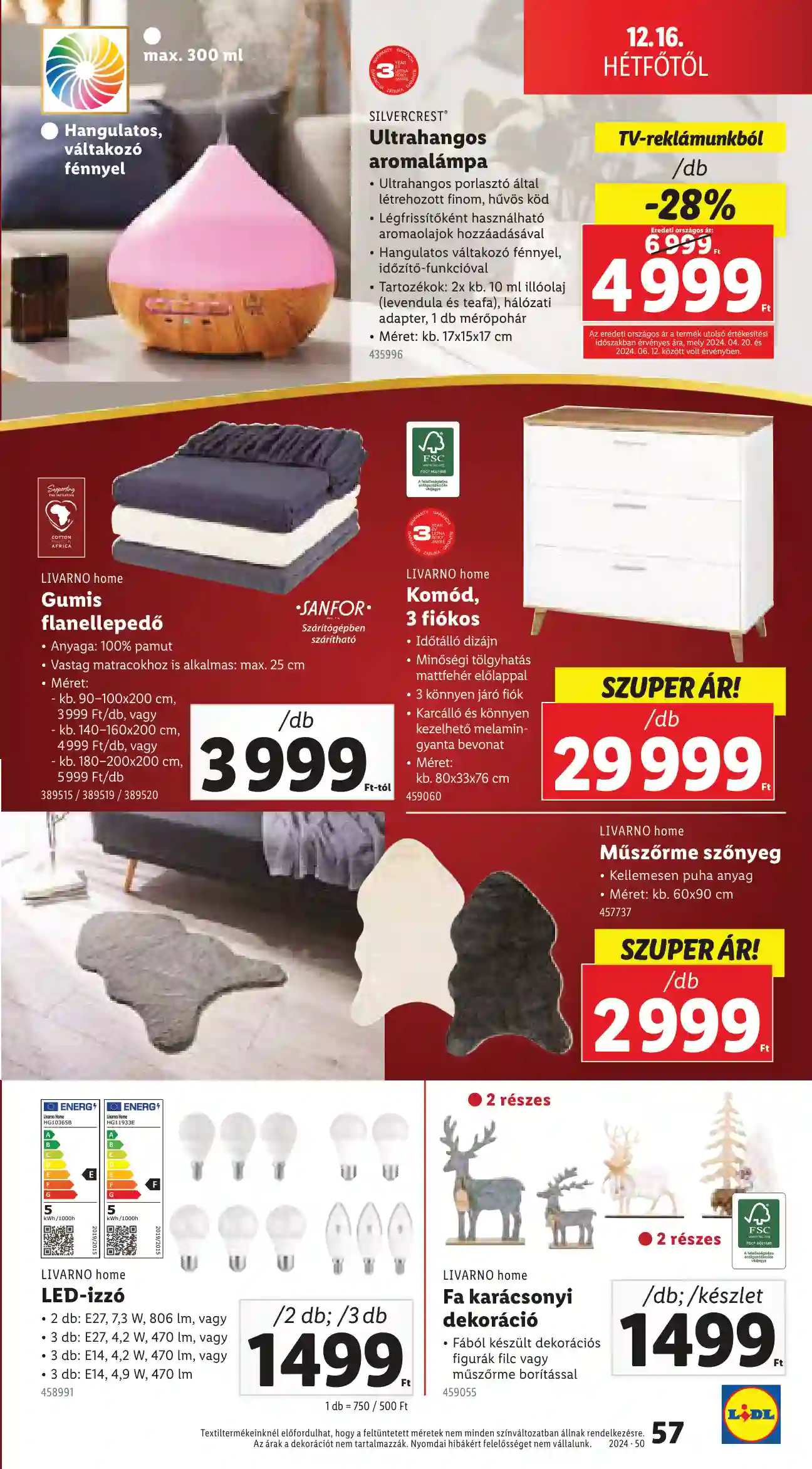Lidl akciós újság 50. hét (Érvényes 12.12-től) (53 oldal)