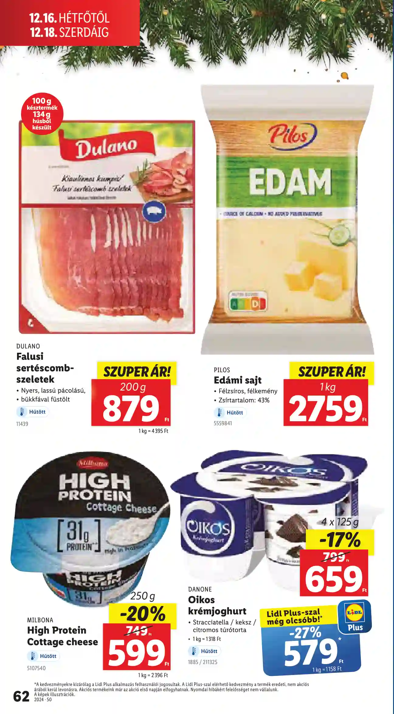 Lidl akciós újság 50. hét (Érvényes 12.12-től) (59 oldal)