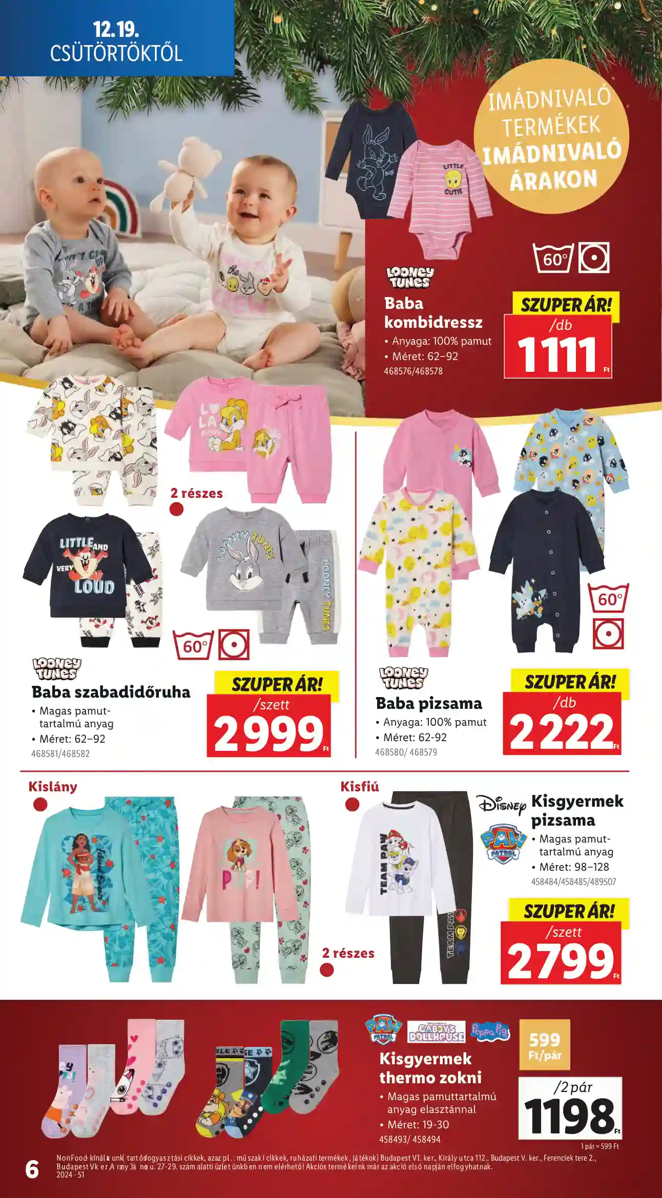 Lidl akciós újság 51. hét (Érvényes 12.19-től) (9 oldal)