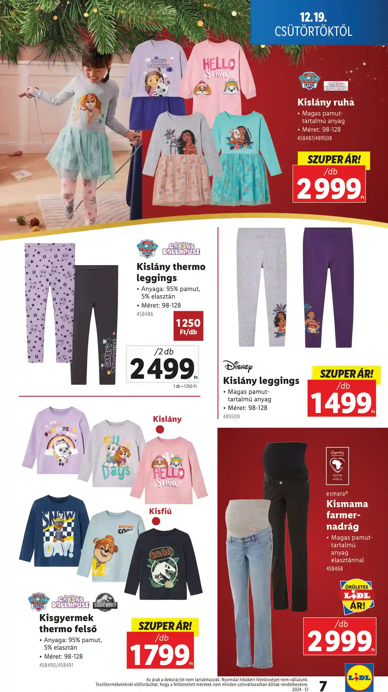 Lidl akciós újság 51. hét (Érvényes 12.19-től) (10 oldal)
