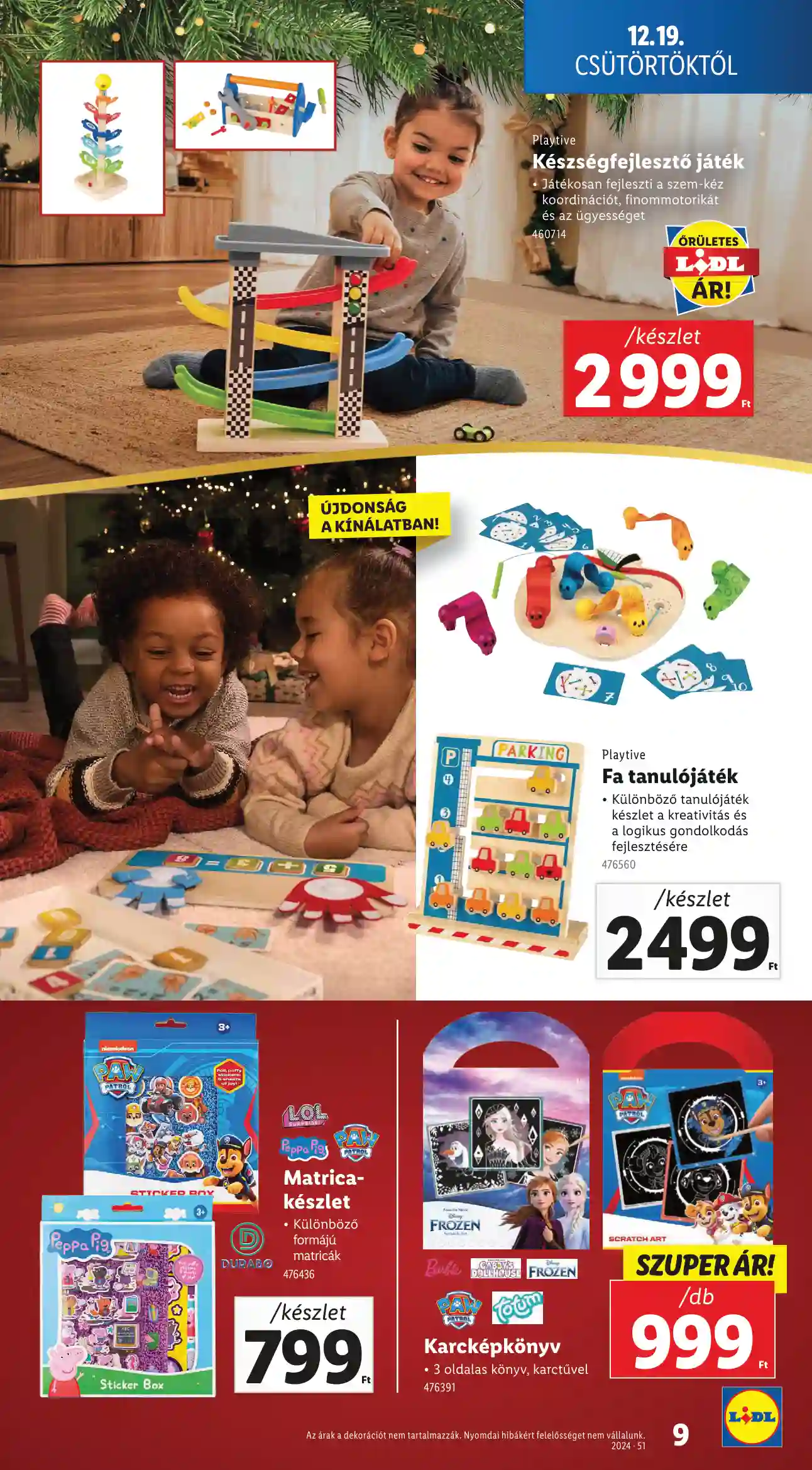 Lidl akciós újság 51. hét (Érvényes 12.19-től) (12 oldal)