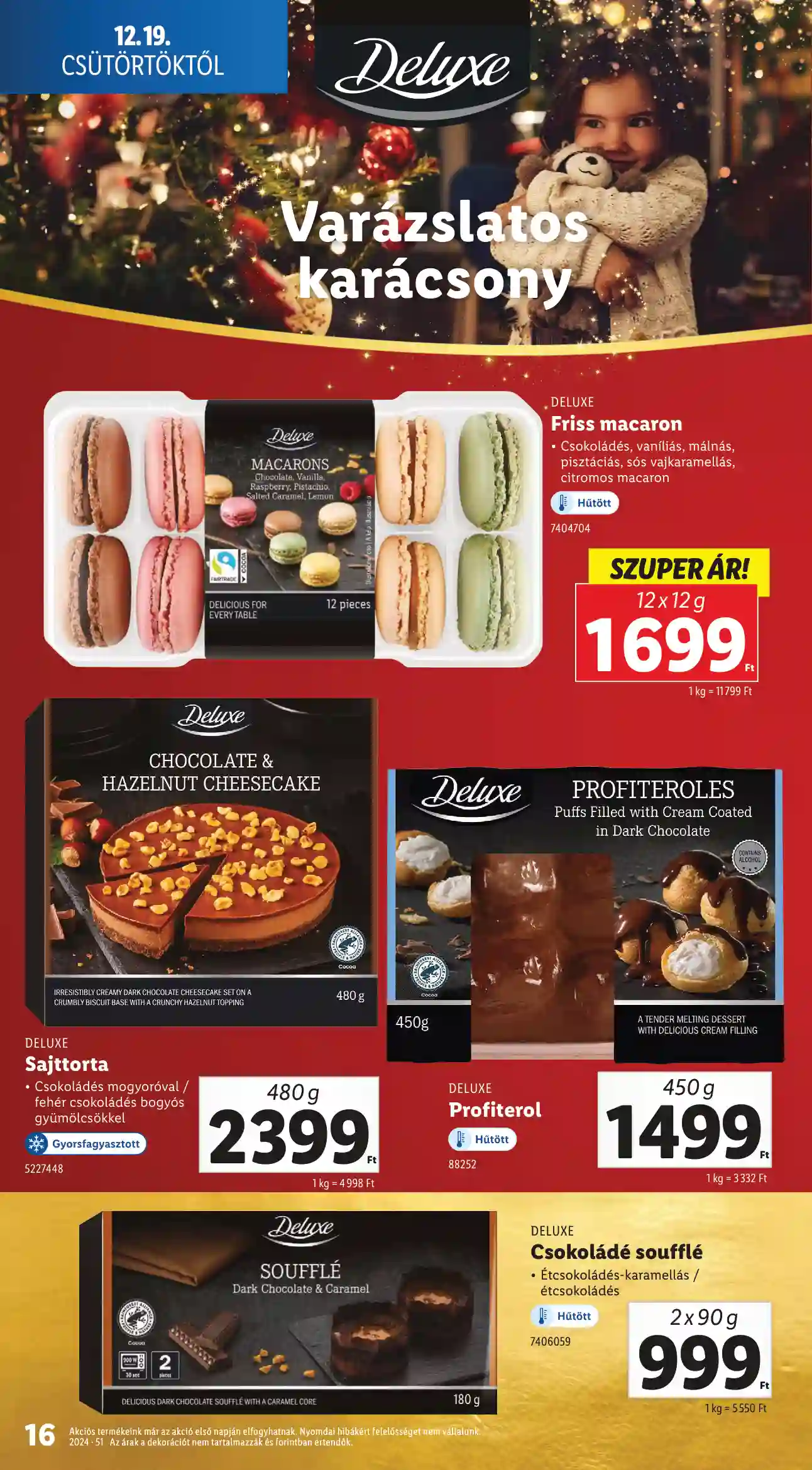 Lidl akciós újság 51. hét (Érvényes 12.19-től) (8 oldal)