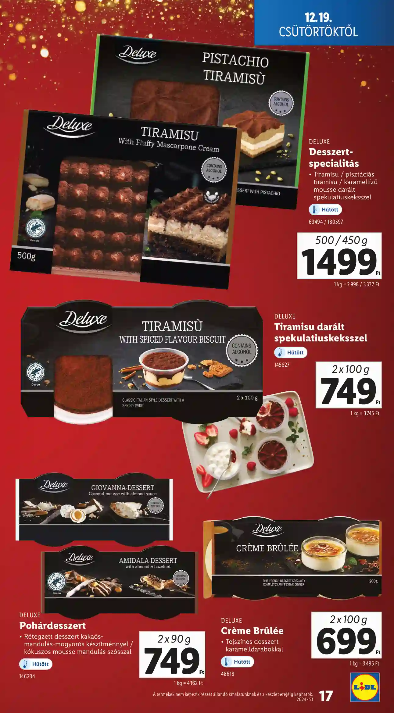 Lidl akciós újság 51. hét (Érvényes 12.19-től) (9 oldal)
