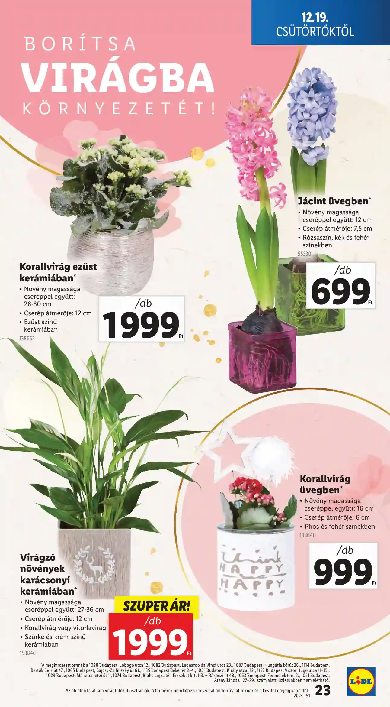 Lidl akciós újság 51. hét (Érvényes 12.19-től) (16 oldal)