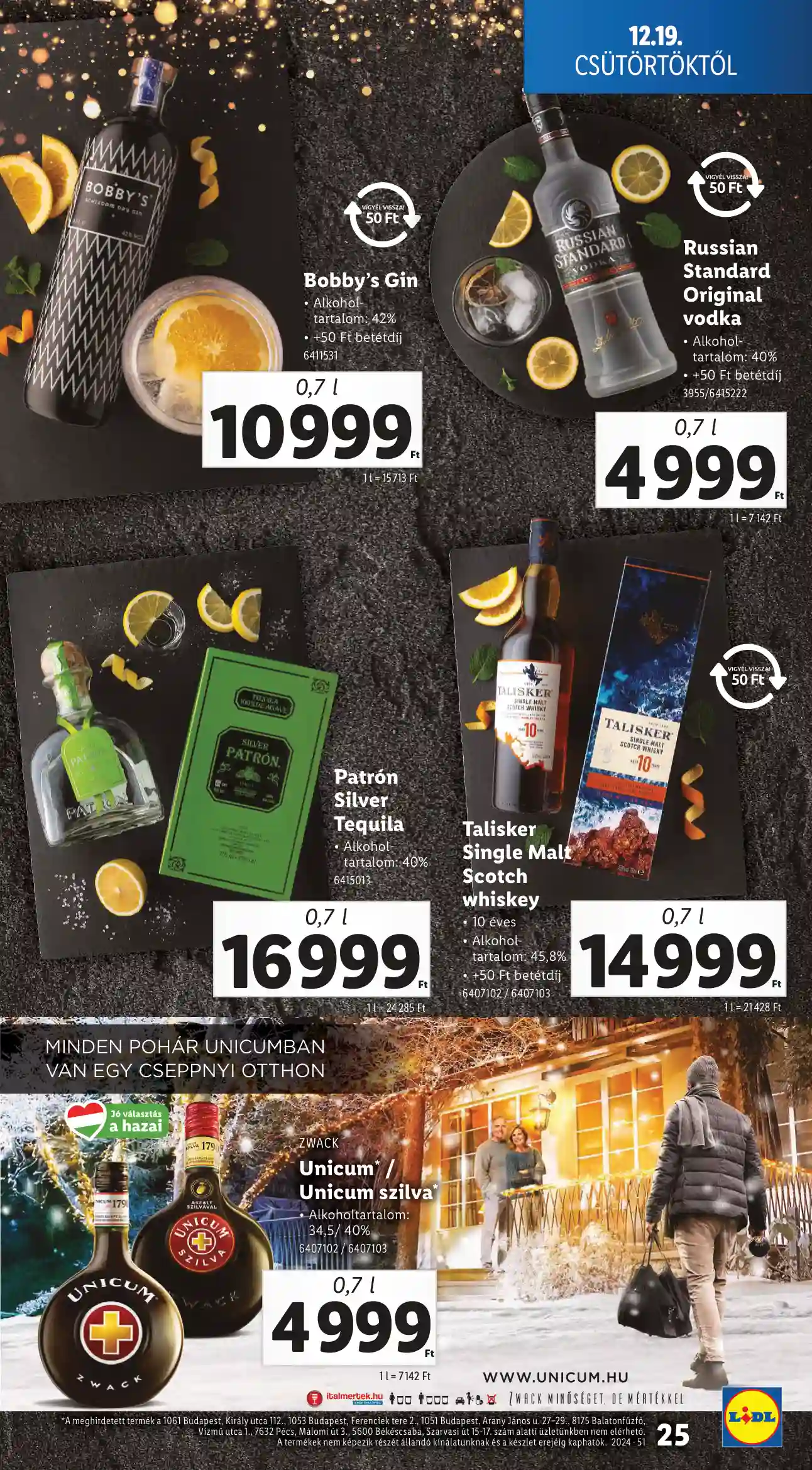 Lidl akciós újság 51. hét (Érvényes 12.19-től) (18 oldal)