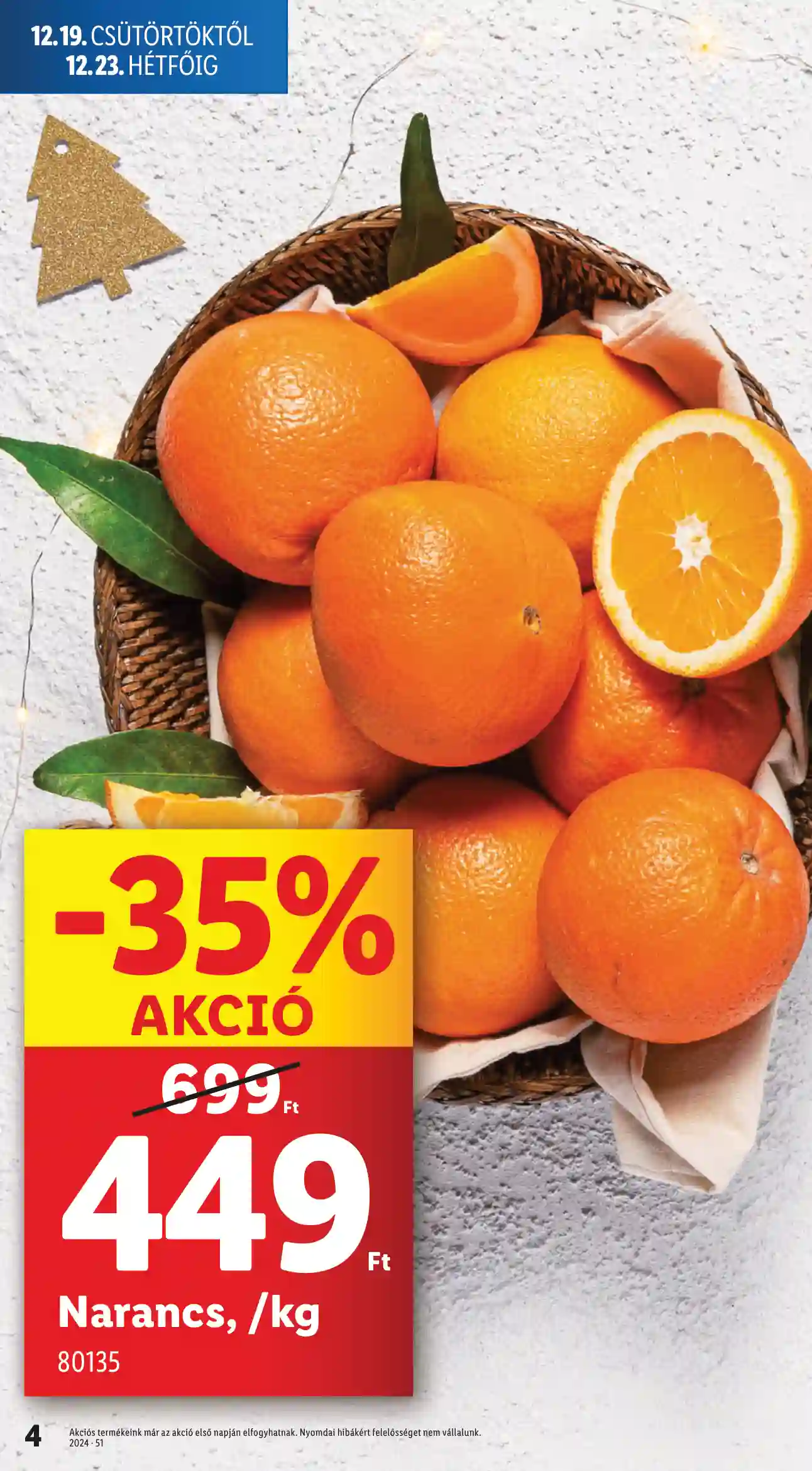 Lidl akciós újság 51. hét (Érvényes 12.19-től) (24 oldal)