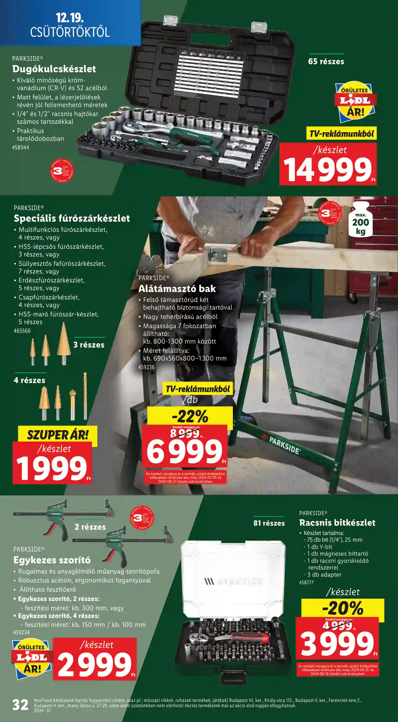 Lidl akciós újság 51. hét (Érvényes 12.19-től) (26 oldal)