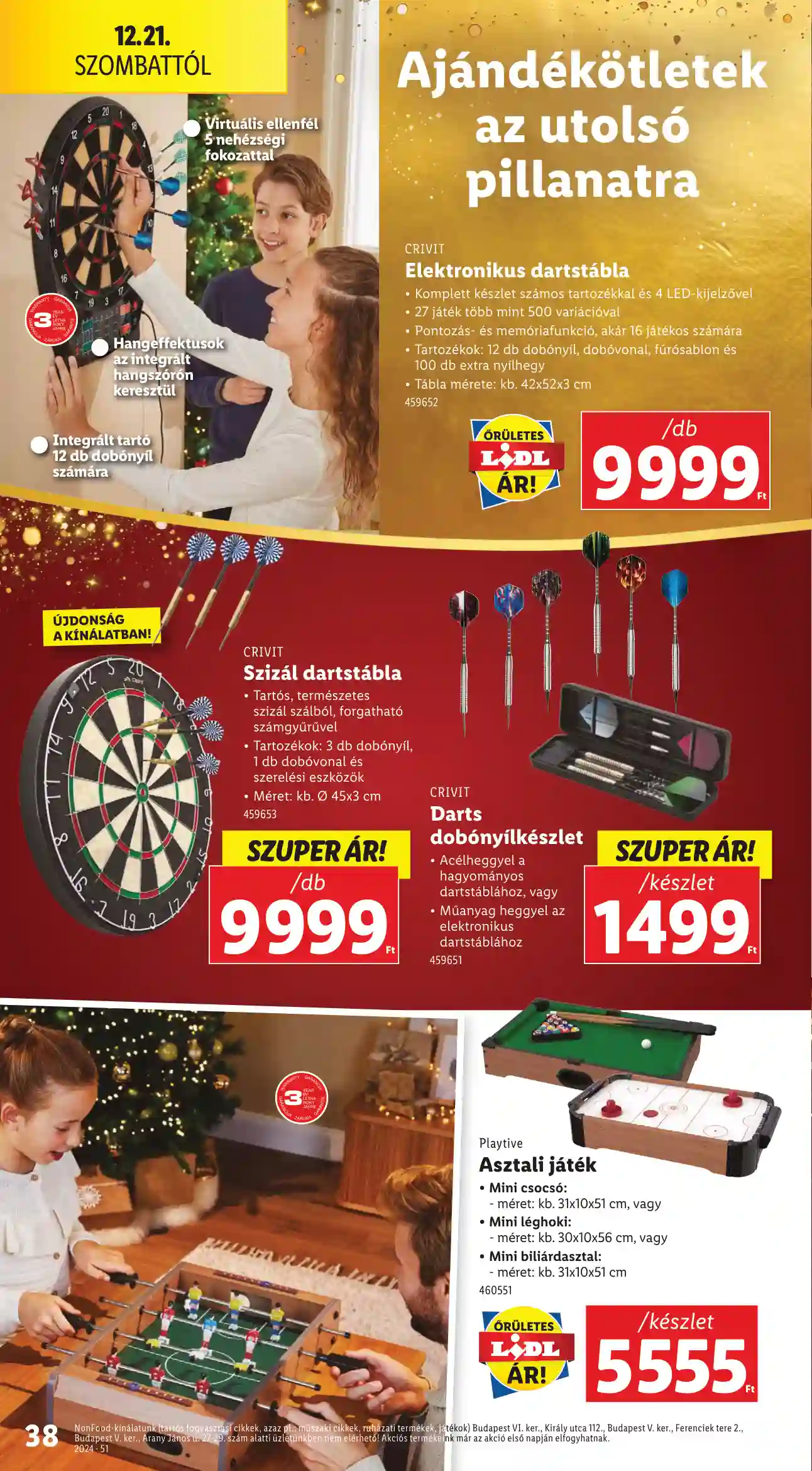 Lidl akciós újság 51. hét (Érvényes 12.19-től) (32 oldal)